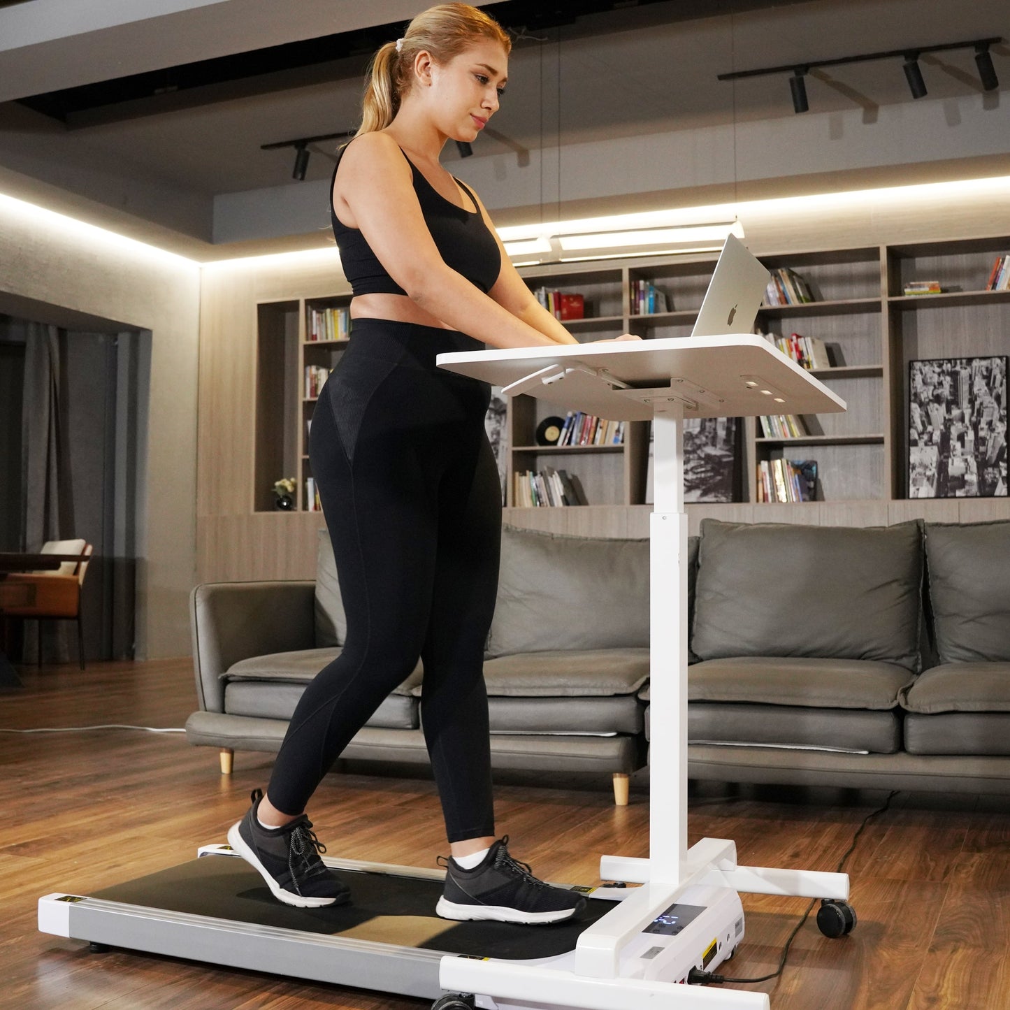 Classic Pro Walking Pad Treadmill 300Lbs Capacity & Longer Size with Remote Control - Deerrun Q1 Walking Pad -