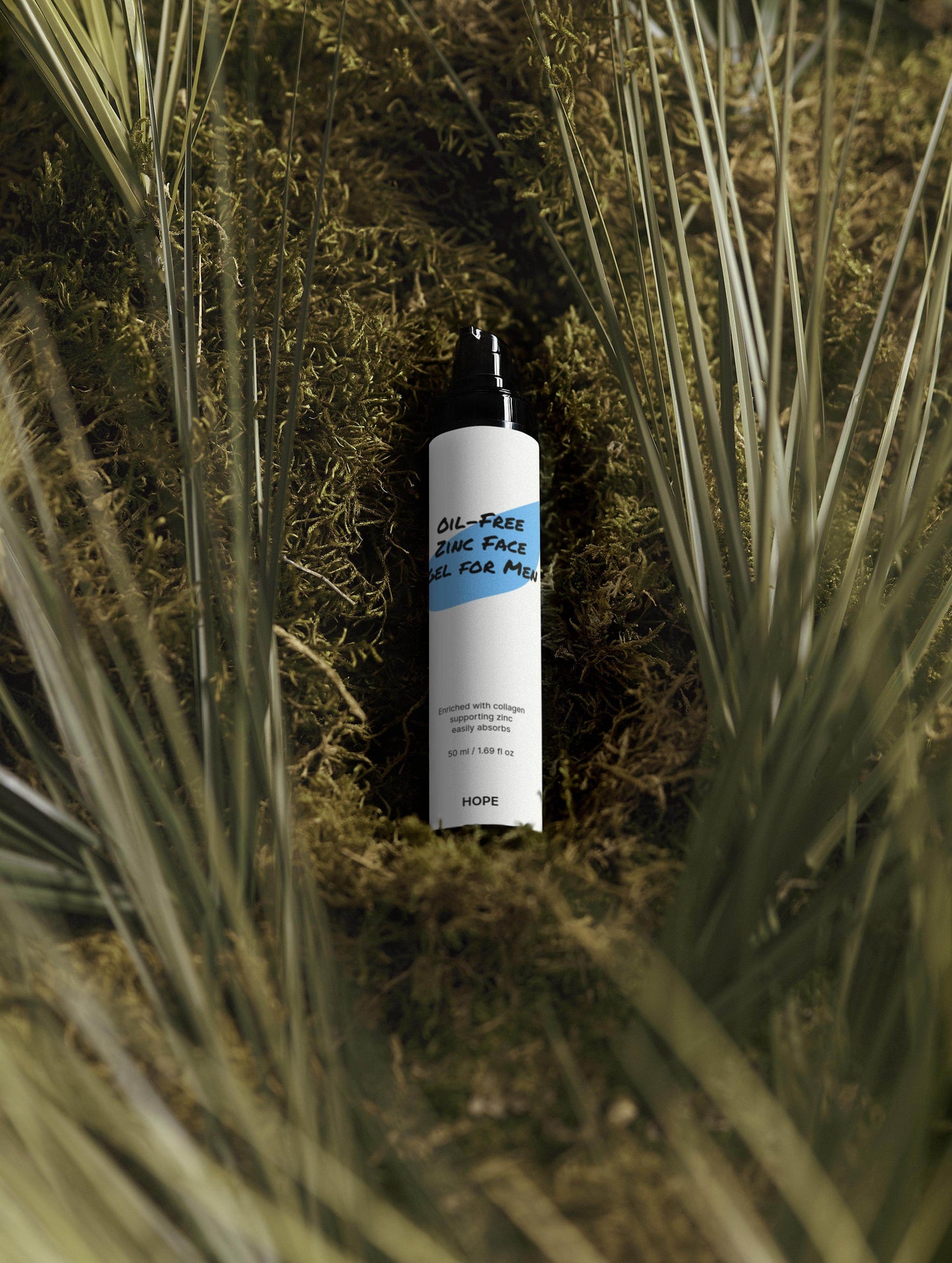 Oil-Free Zinc Face Gel for Men - Nourish and Protect Your Skin -