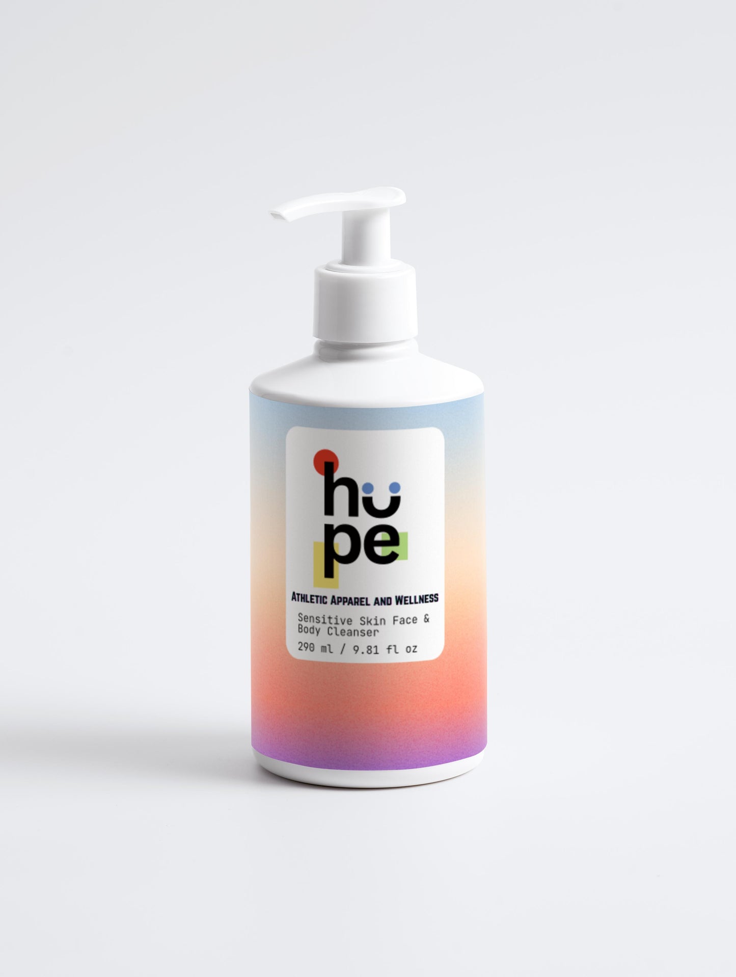 Sensitive Skin Cleanser | Gentle Face & Body Wash, 9.81 fl oz