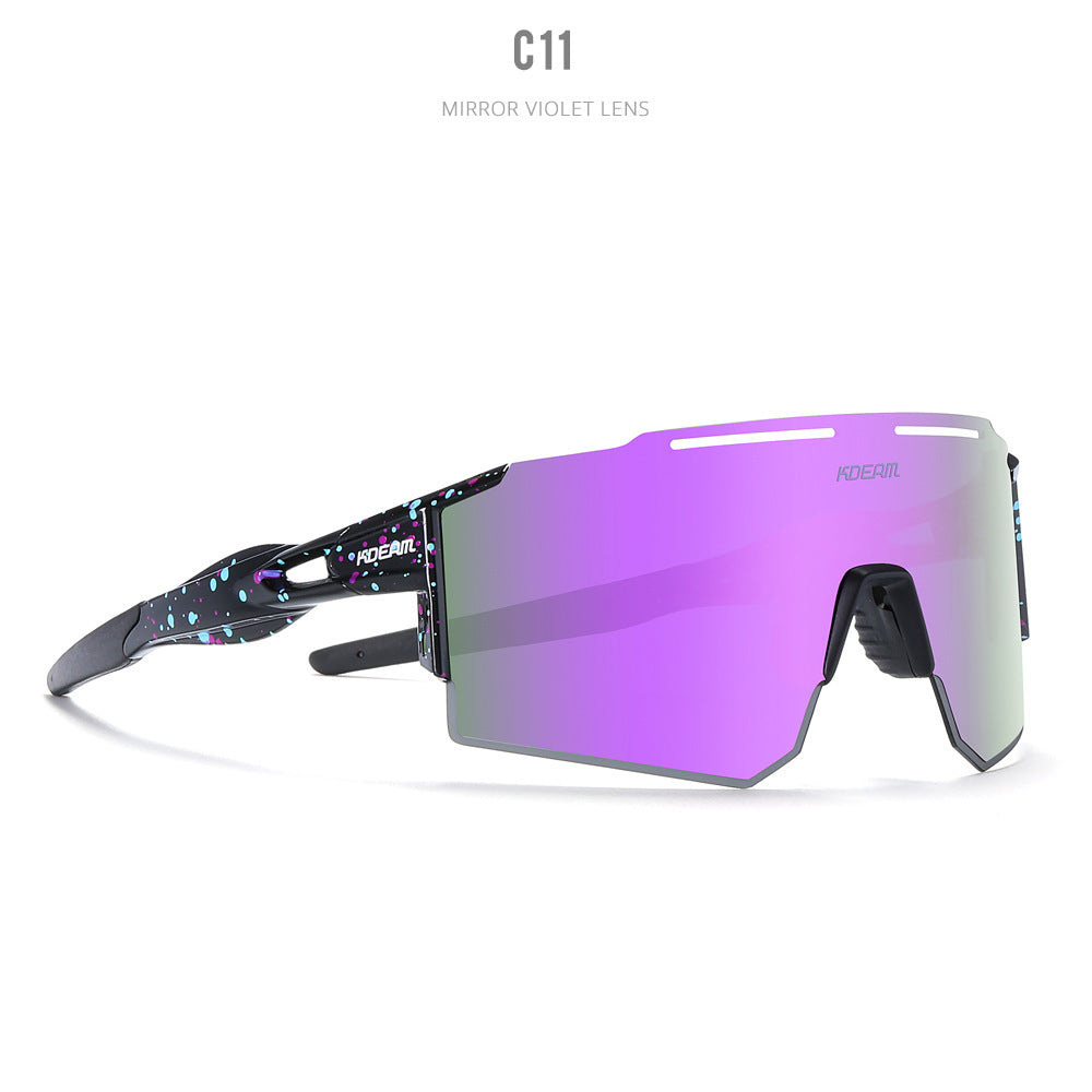 Ultralight Polarized Cycling Sunglasses - Athletic Performance Eyewear