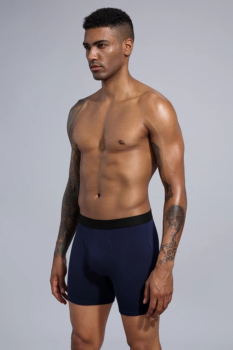Men's Cotton Boxer Shorts - Comfortable Underwear