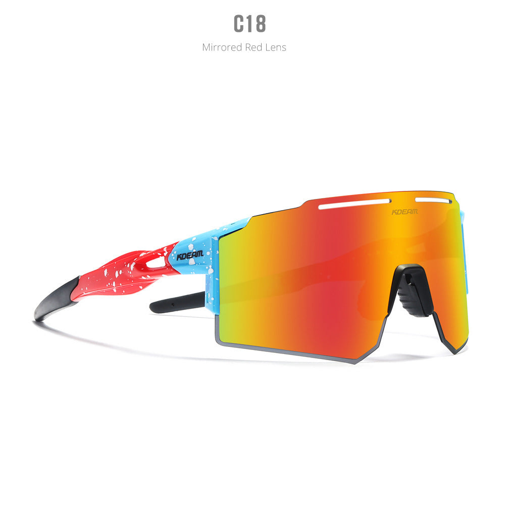 Ultralight Polarized Cycling Sunglasses - Athletic Performance Eyewear