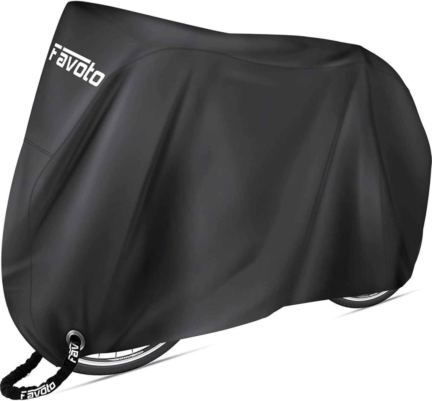 Bike Cover Waterproof Outdoor Bicycle Cover Thicken Oxford 29 Inch Windproof UV Snow Rustproof with Lock Hole Storage Bag for Mountain Road Bike City Bike Beach Cruiser Bike, Blue