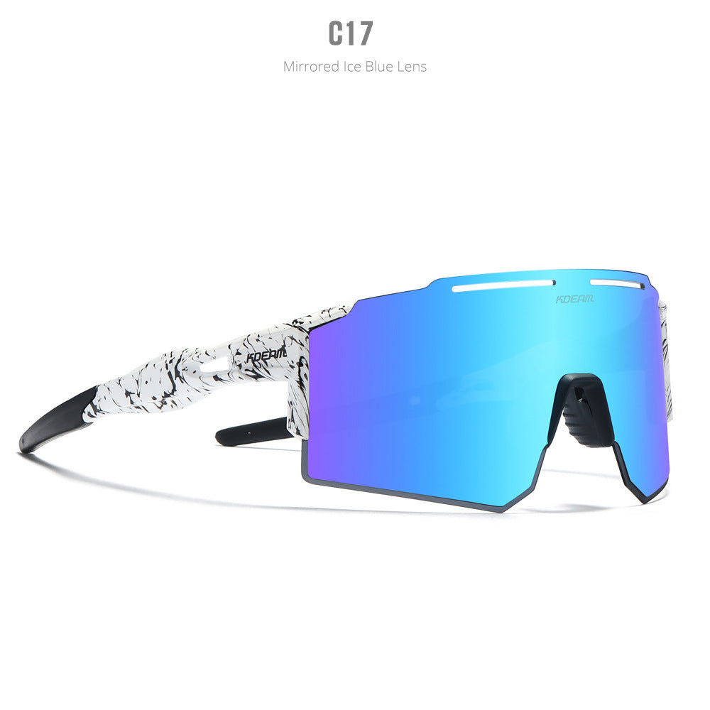 Ultralight Polarized Cycling Sunglasses - Athletic Performance Eyewear