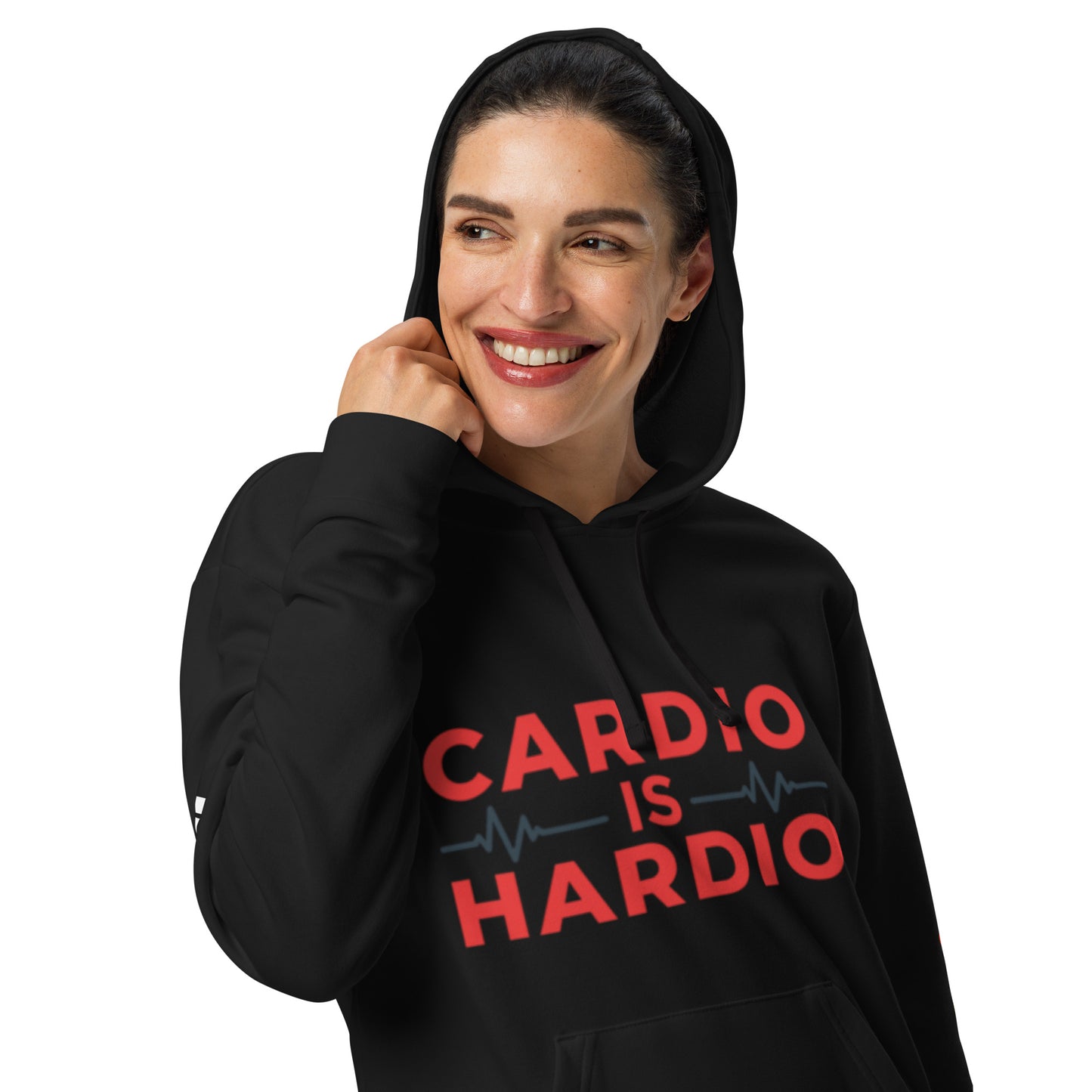 Women's Adidas Fleece Hoodie - Ultimate Comfort for Cardio Workouts -