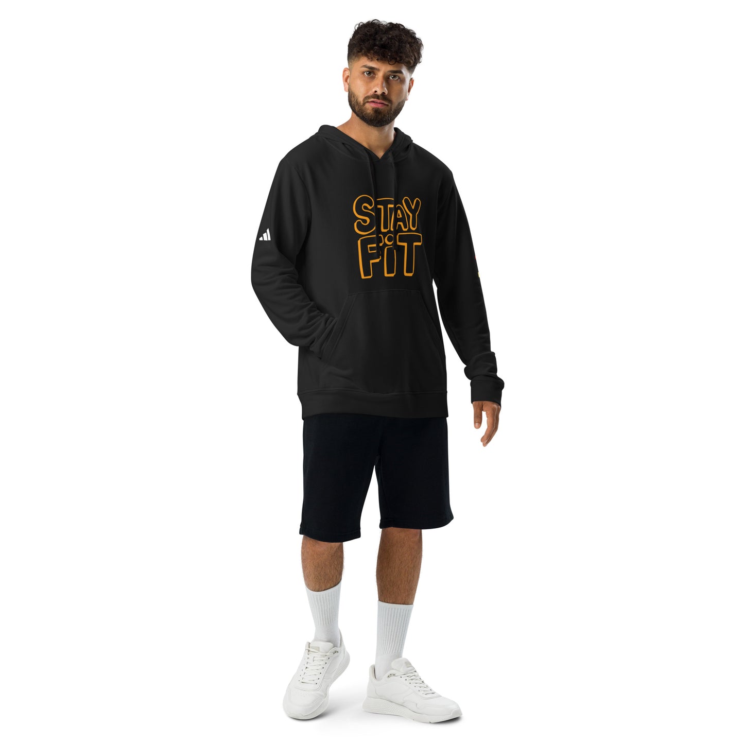Men's Adidas Fleece Hoodie - Stay Fit and Stylish -
