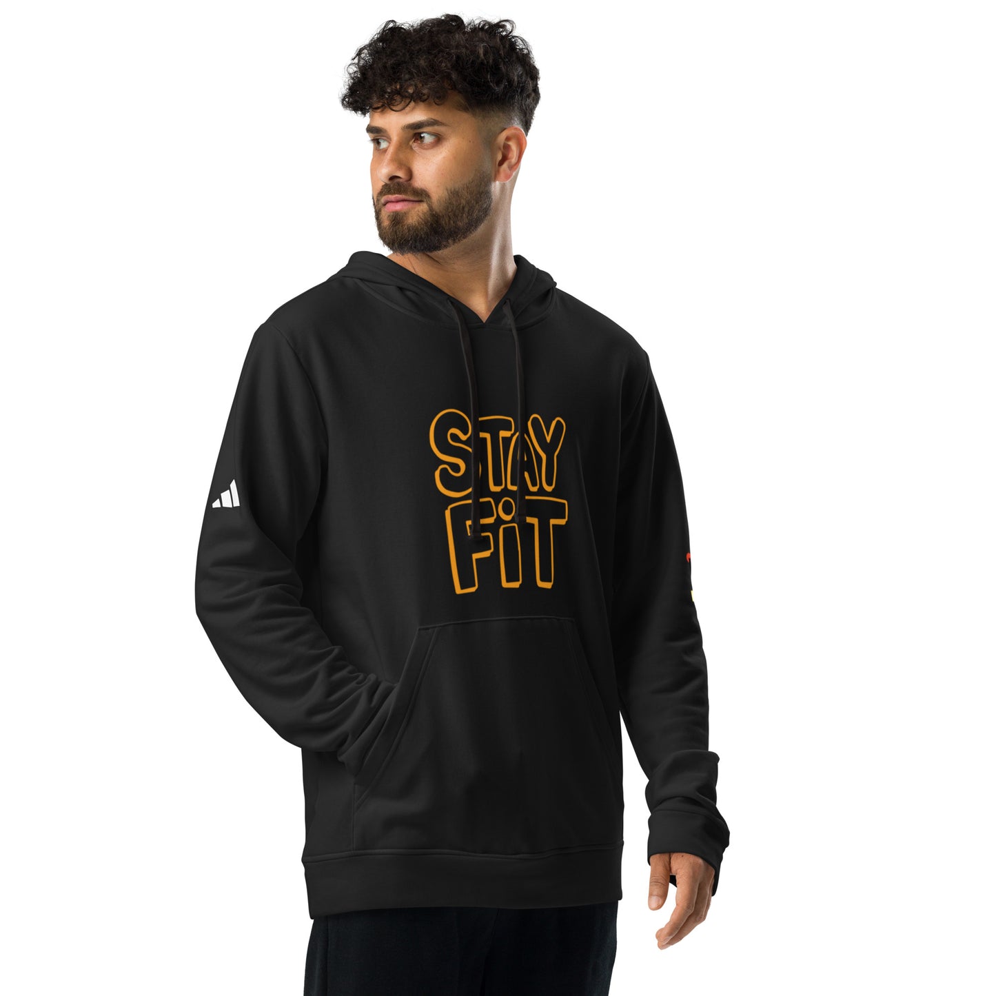 Men's Adidas Fleece Hoodie - Stay Fit and Stylish -
