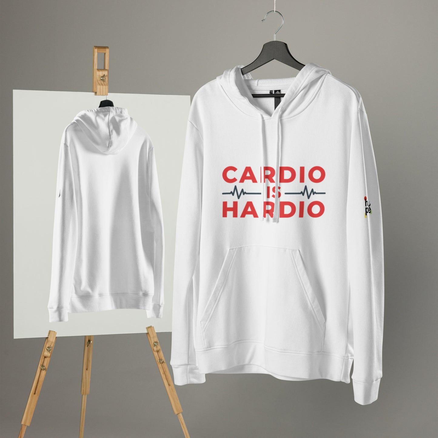 Women's Adidas Fleece Hoodie - Ultimate Comfort for Cardio Workouts -