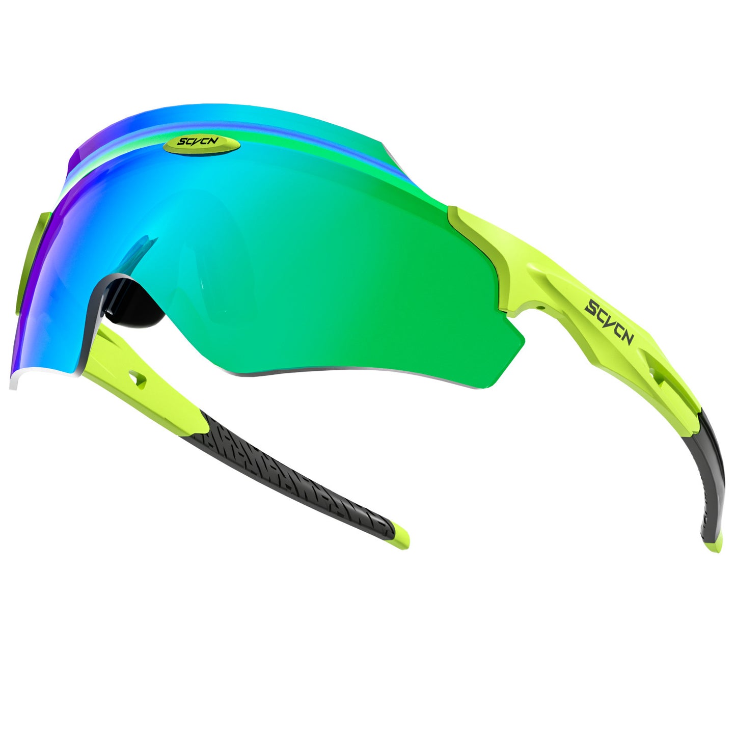 Windproof Athletic Goggles with Integrated Lens - Protective Sports Eyewear