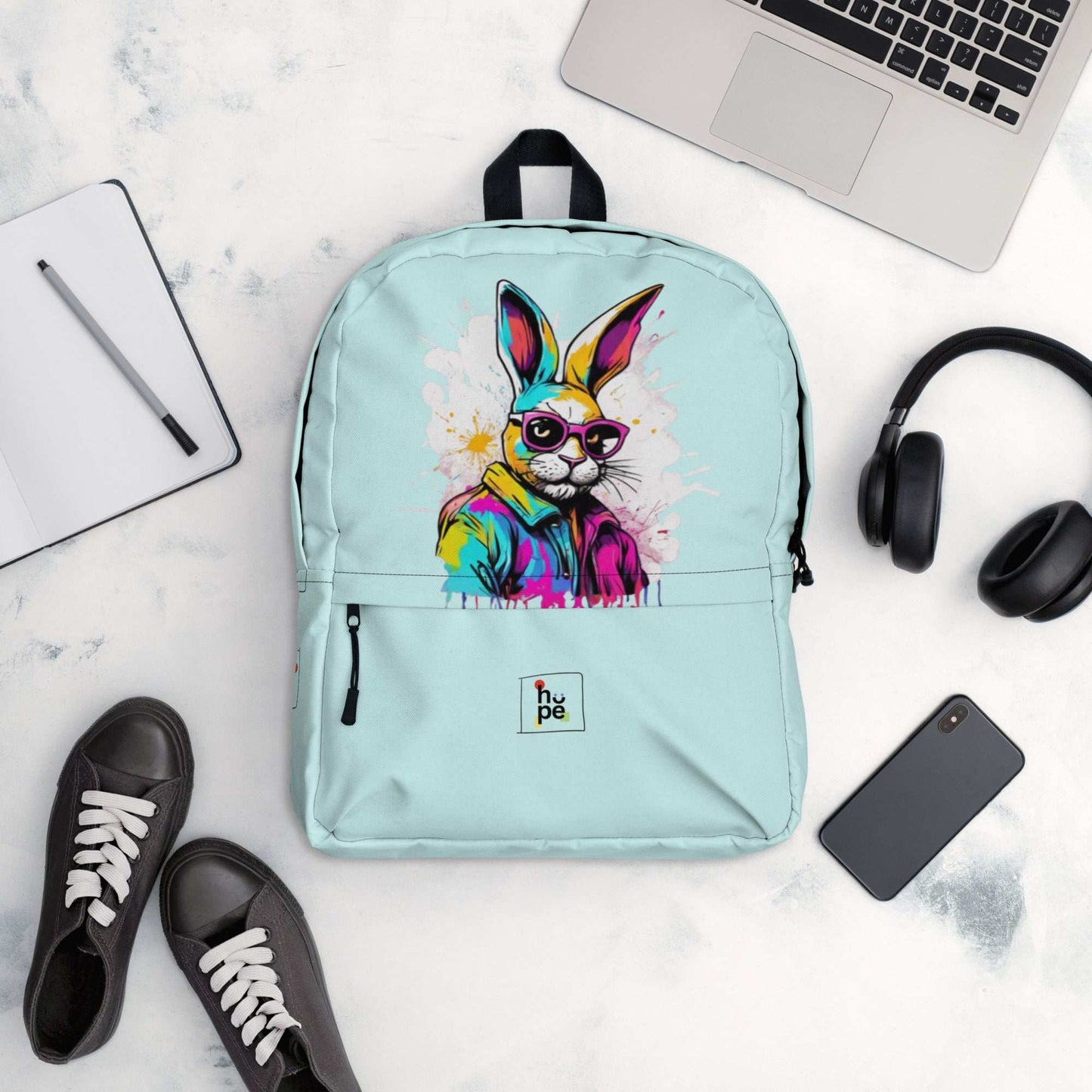 Back to College Fitness Backpack - Bad Bunny Inspired Gym Bag -