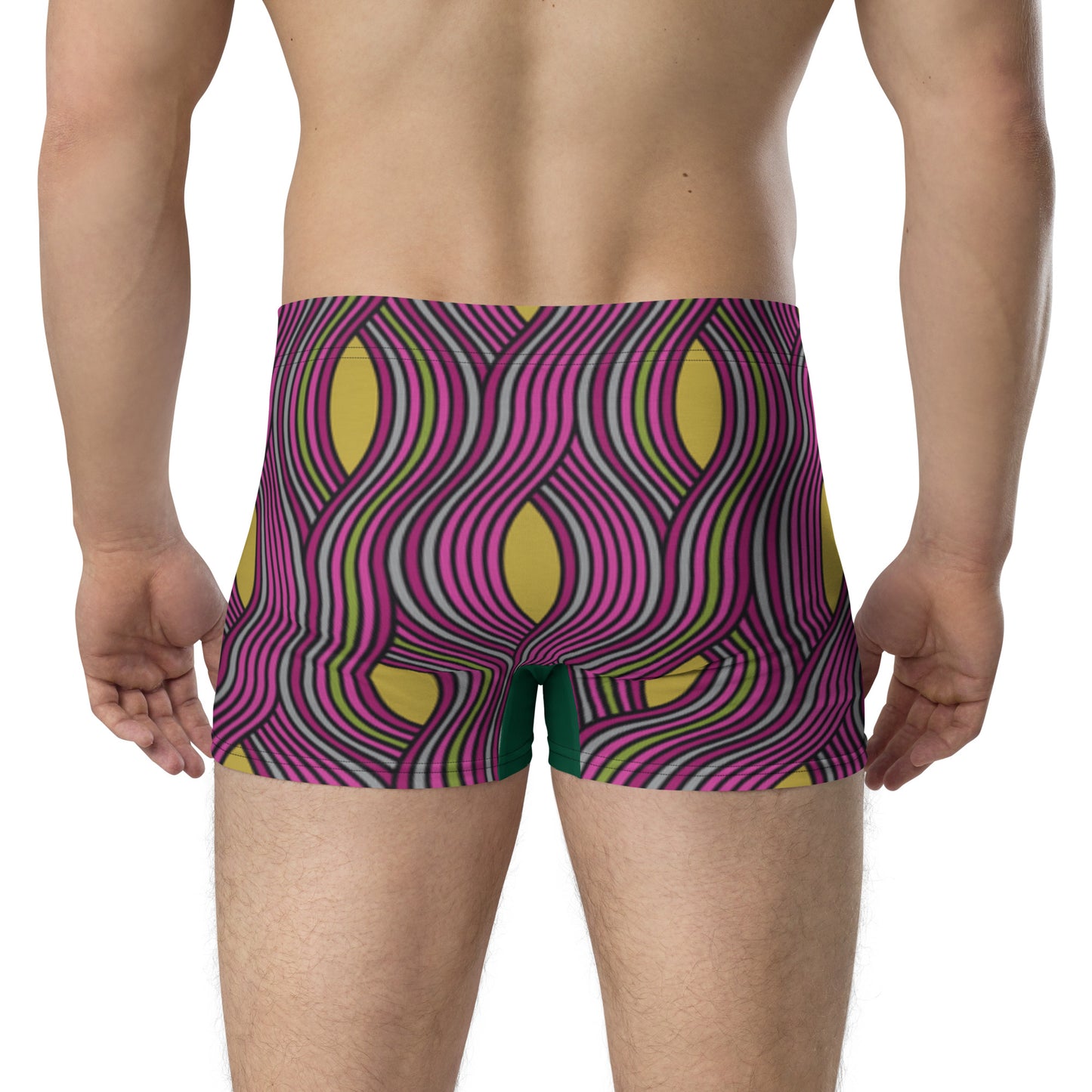 Men's Boxer Briefs Muscles Pattern- Supportive Underwear