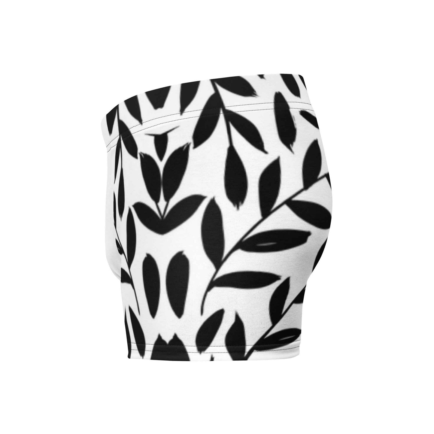 Men's Boxer Briefs with Leaf Pattern for Ultimate Comfort and Support
