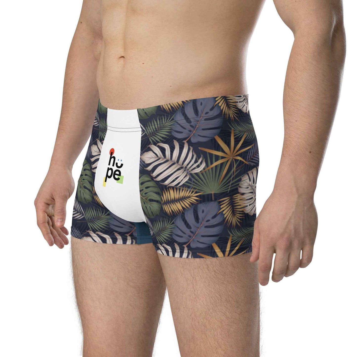 Men's Underwear - Forest Design Performance Boxer Briefs