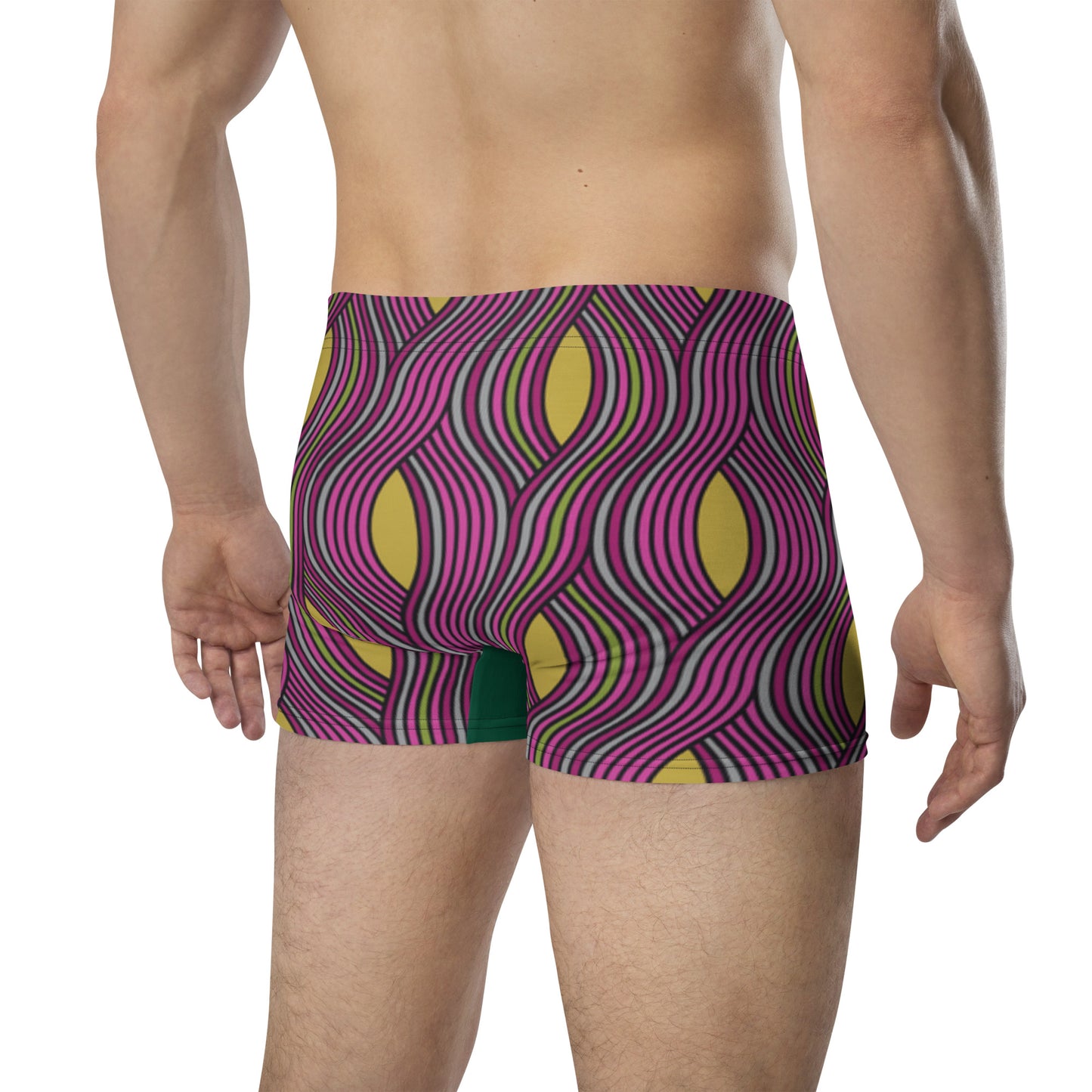 Men's Boxer Briefs Muscles Pattern- Supportive Underwear