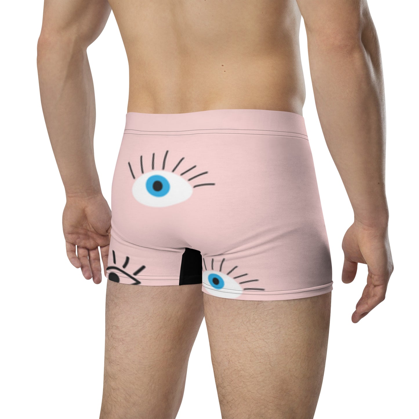 Men's Eye Design Boxer Briefs - Fashionable & Supportive Athlete Underwear