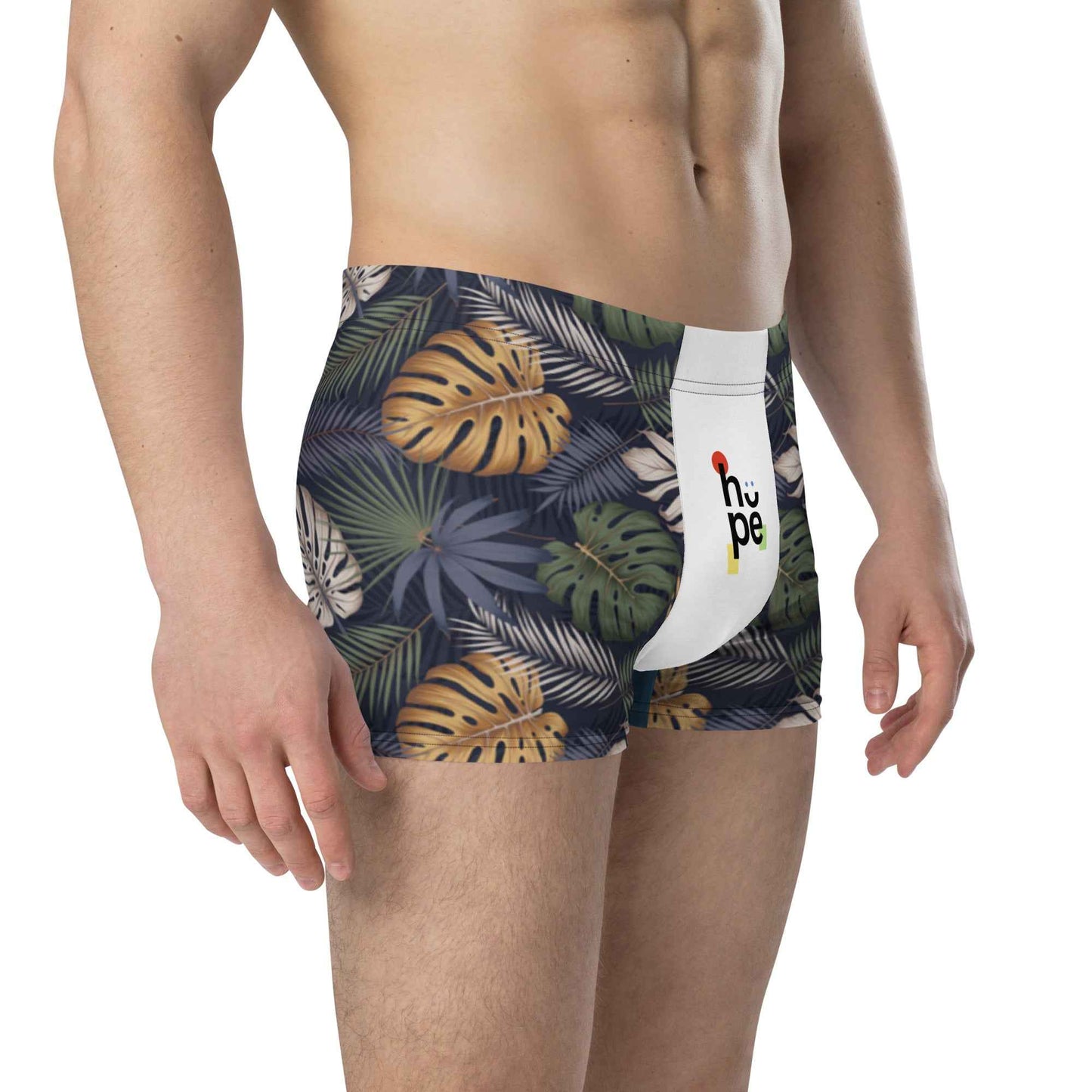 Men's Underwear - Forest Design Performance Boxer Briefs