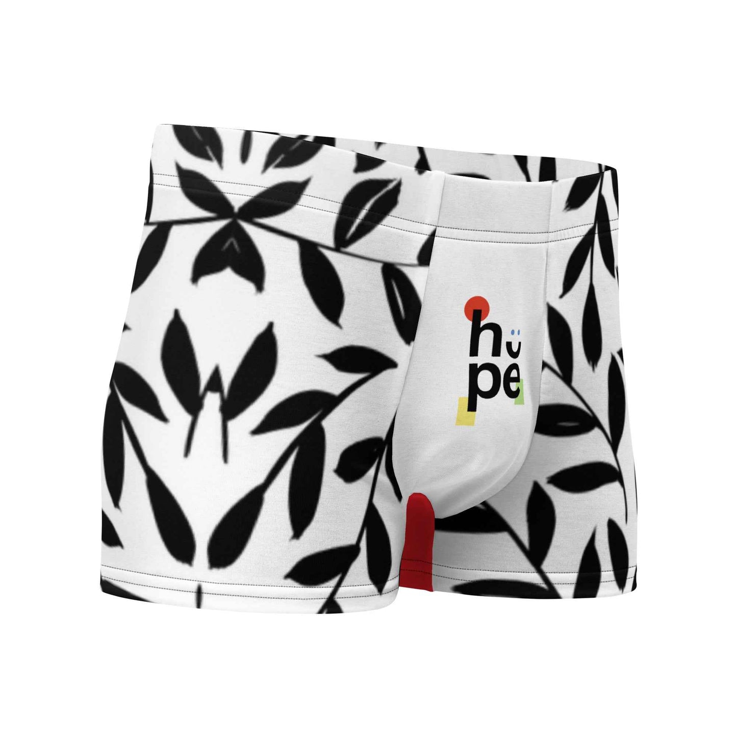 Men's Boxer Briefs with Leaf Pattern for Ultimate Comfort and Support