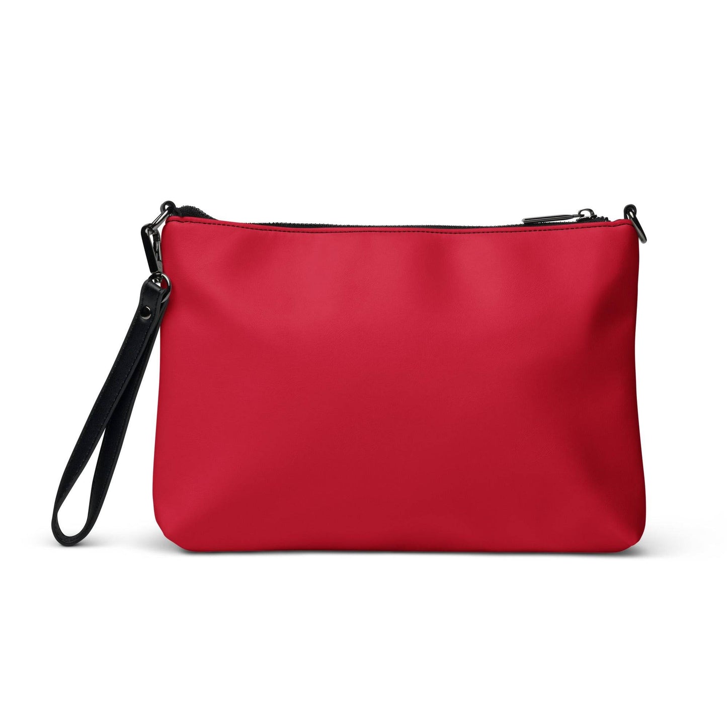 Men's Red Crossbody Bag - Stylish Fire Travel Accessory -