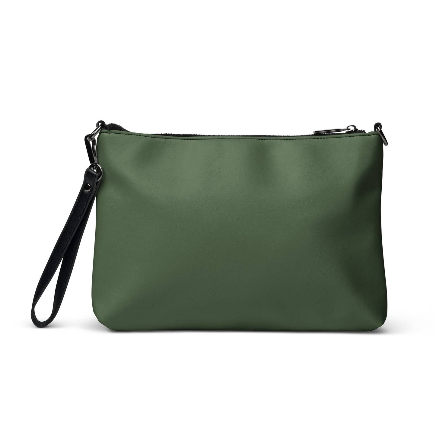 Men's Olive Green Crossbody Bag for Everyday Use -