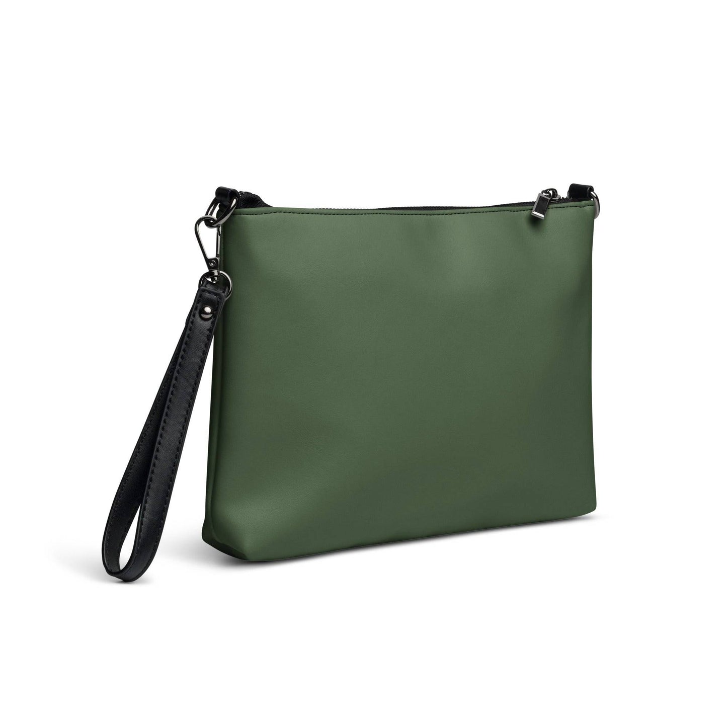 Men's Olive Green Crossbody Bag for Everyday Use -