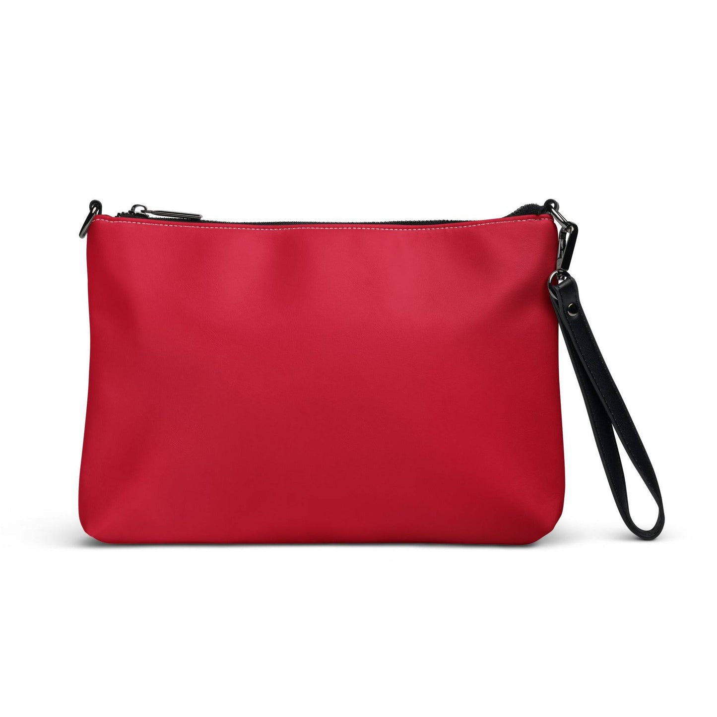 Men's Red Crossbody Bag - Stylish Fire Travel Accessory -