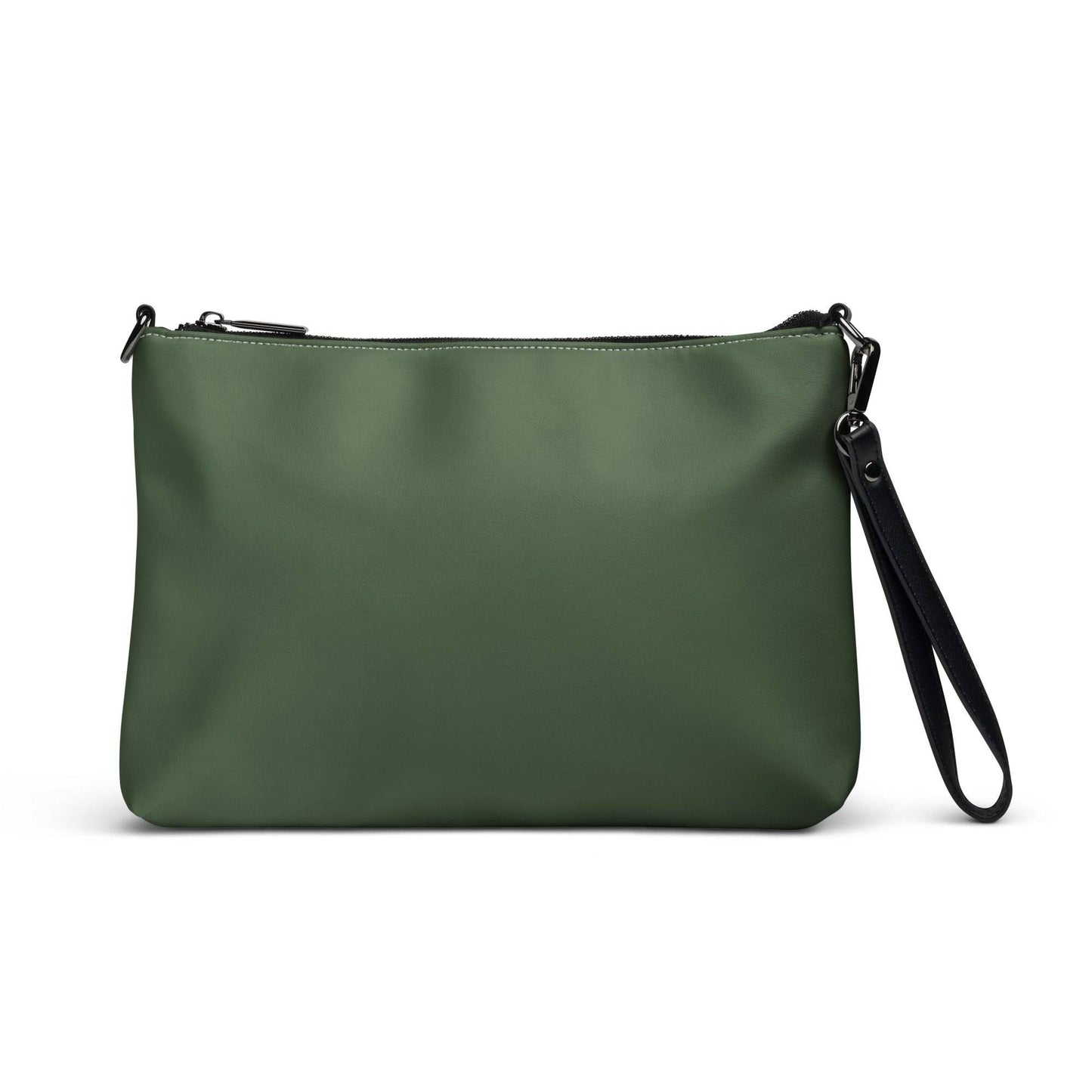 Men's Olive Green Crossbody Bag for Everyday Use -