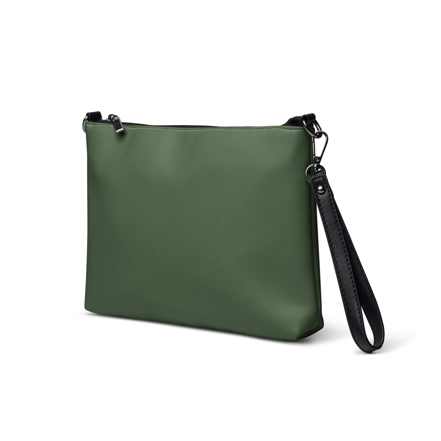 Men's Olive Green Crossbody Bag for Everyday Use -