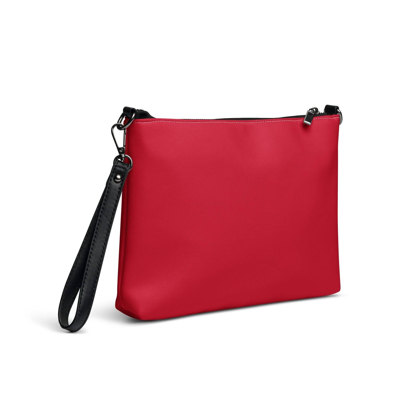 Men's Red Crossbody Bag - Stylish Fire Travel Accessory -