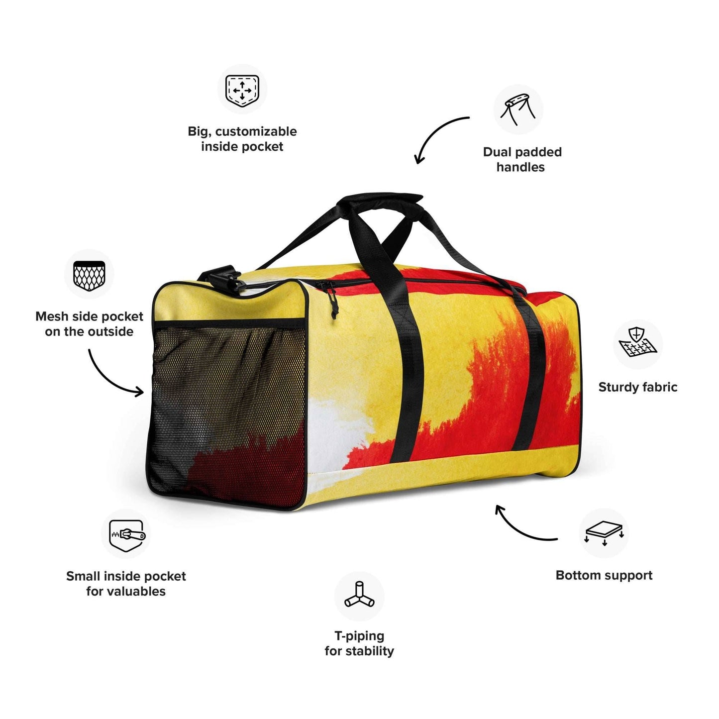 Hot Performance Gym Bag - Durable, Spacious, and Stylish Fitness Companion -