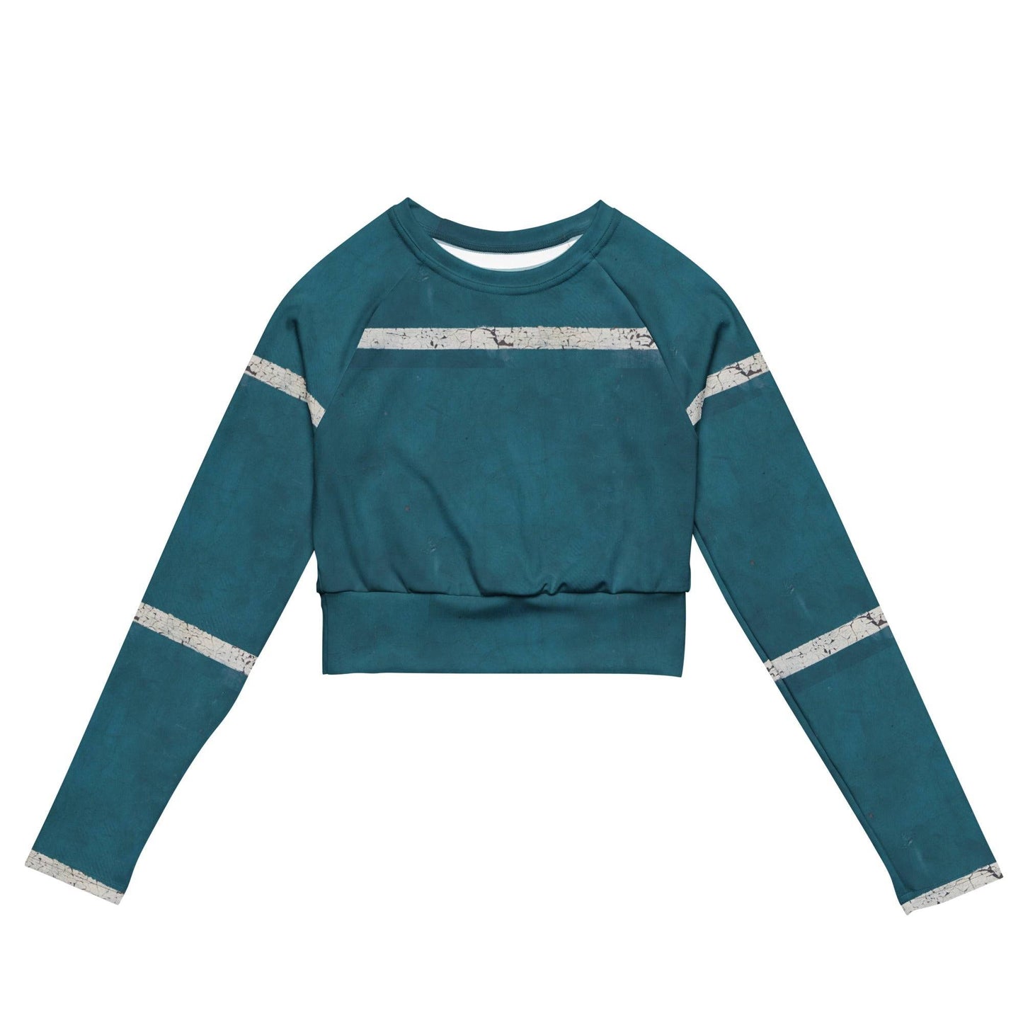 Women Eco-Friendly Crop Top - Viva Recycled Long-Sleeve Fashion Essential -