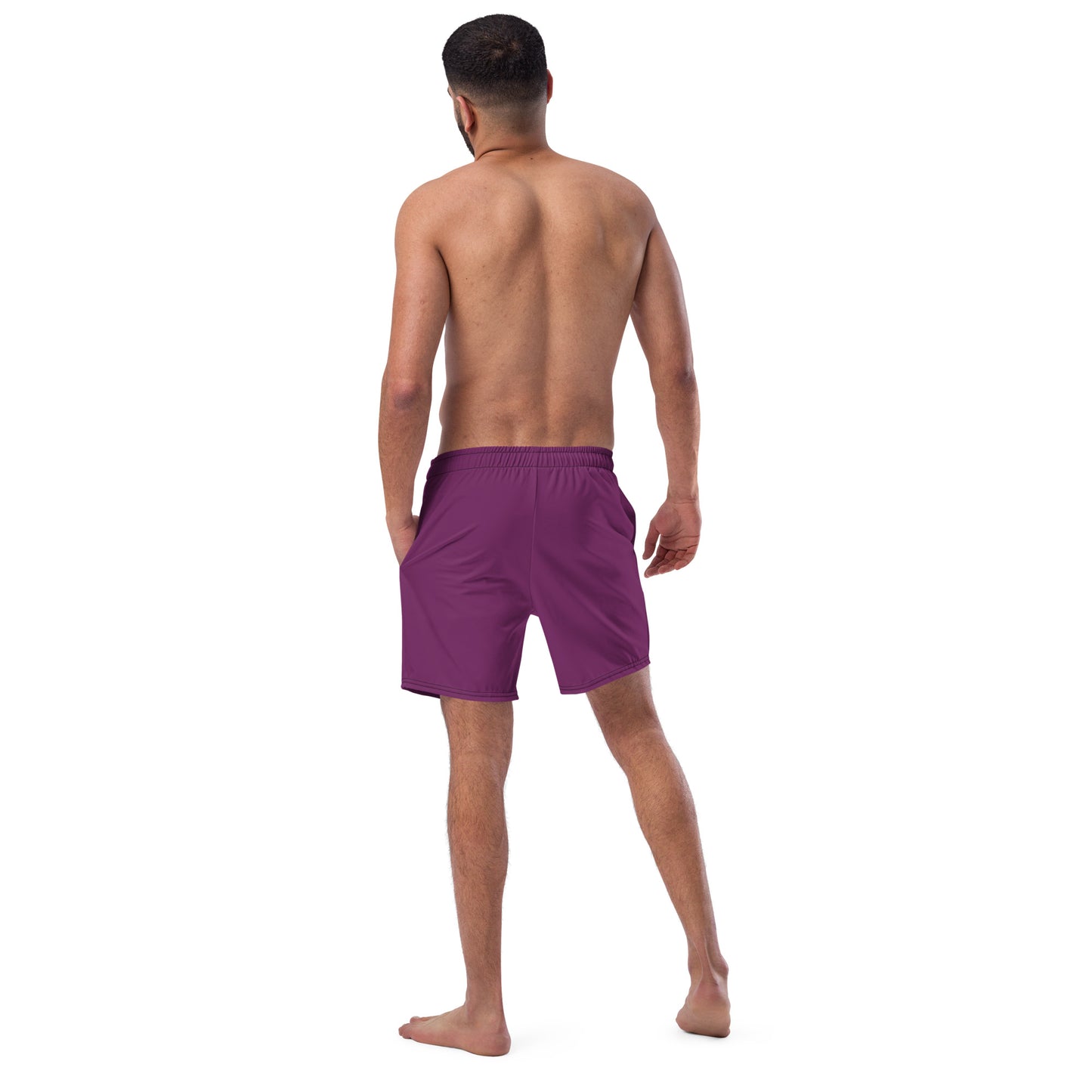Men's Recycled Swim Trunks Pure Purple | Summer Collection Eco-Friendly Swimwear