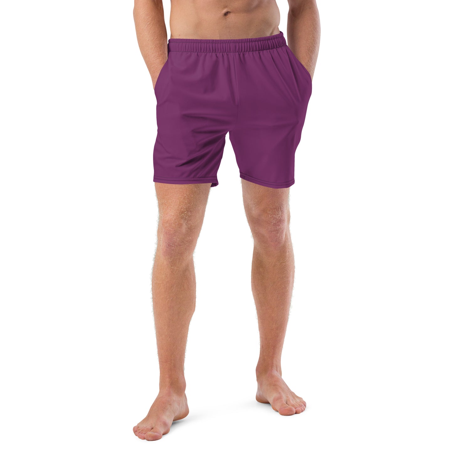 Men's Recycled Swim Trunks Pure Purple | Summer Collection Eco-Friendly Swimwear