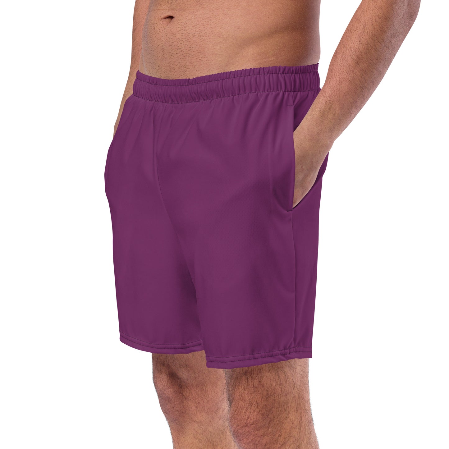 Men's Recycled Swim Trunks Pure Purple | Summer Collection Eco-Friendly Swimwear