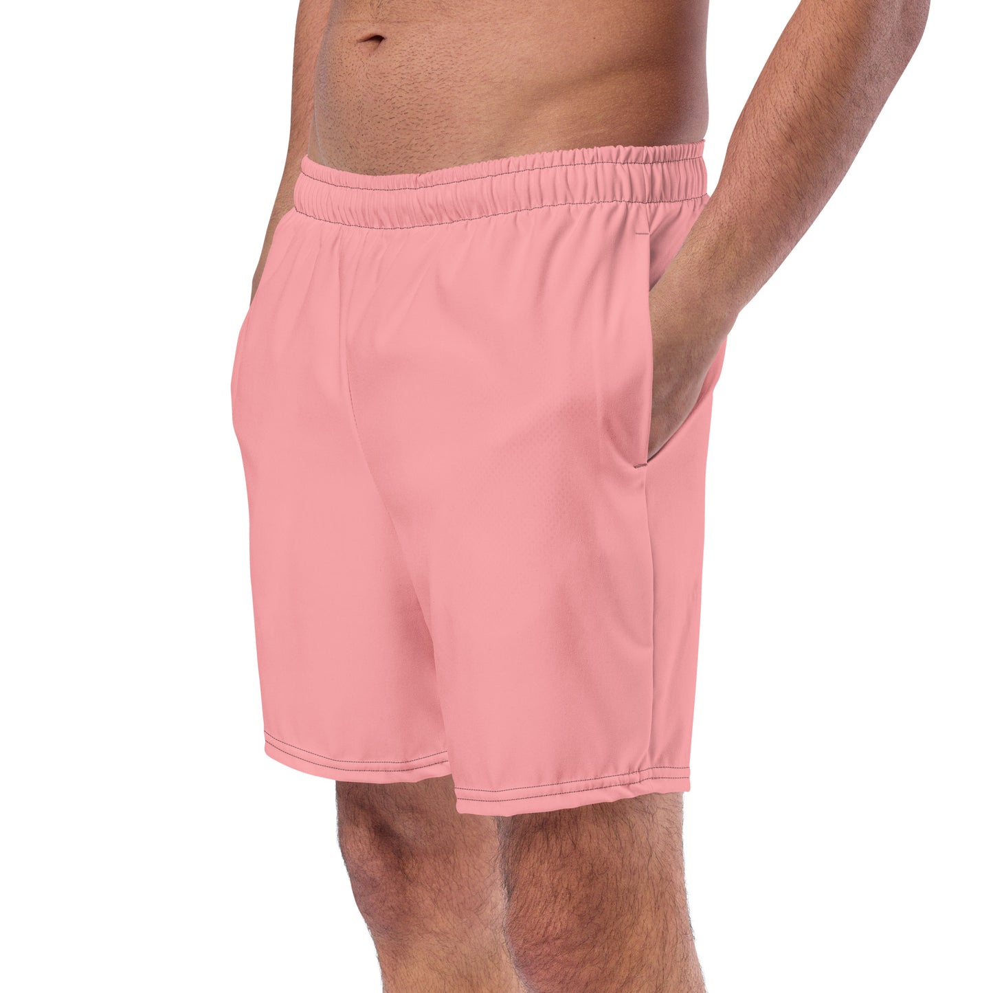 Recycled Swim Trunks Pink Panther - Eco-Friendly Performance Swimwear