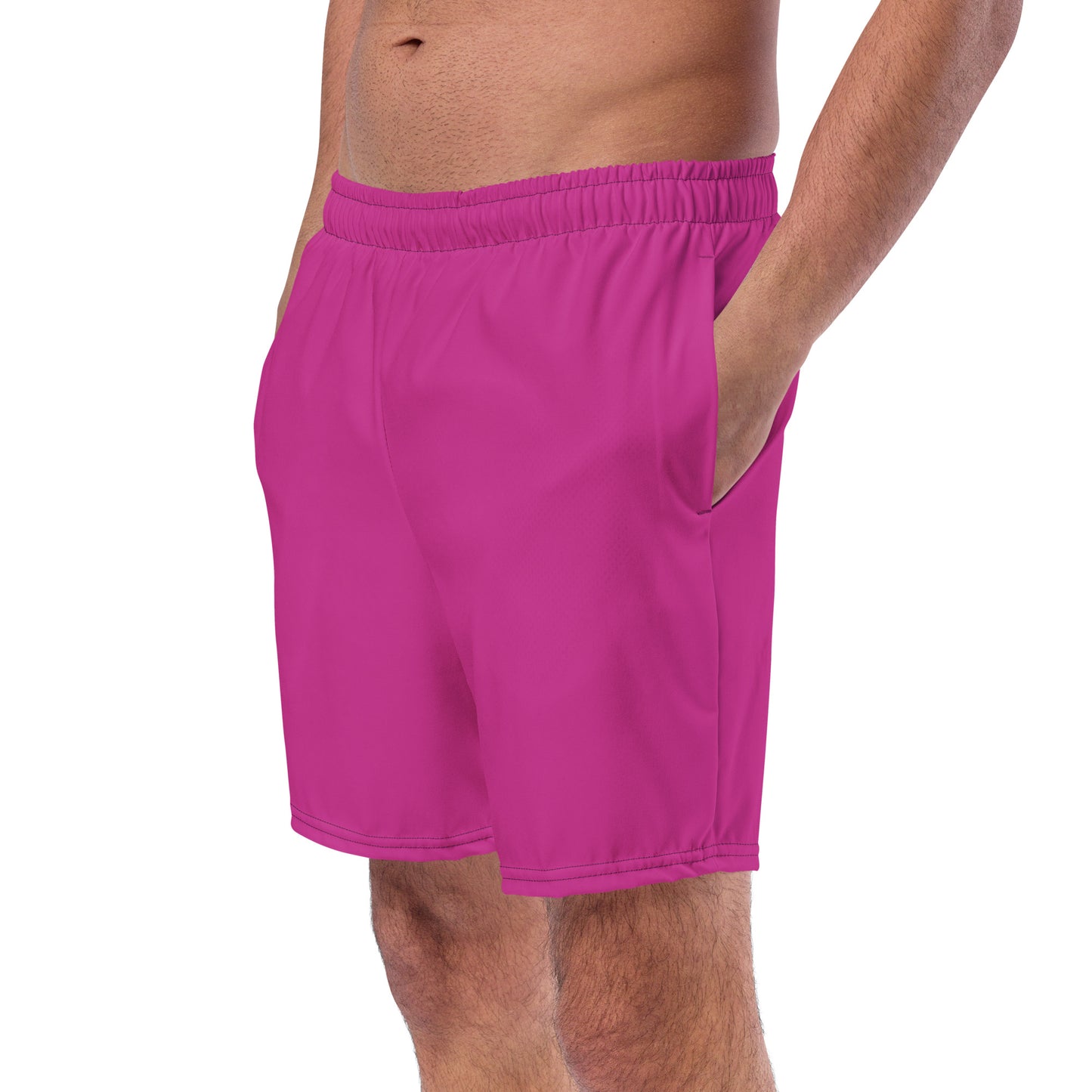 Eco-Friendly Recycled Swim Trunks Pink - Performance Swimwear