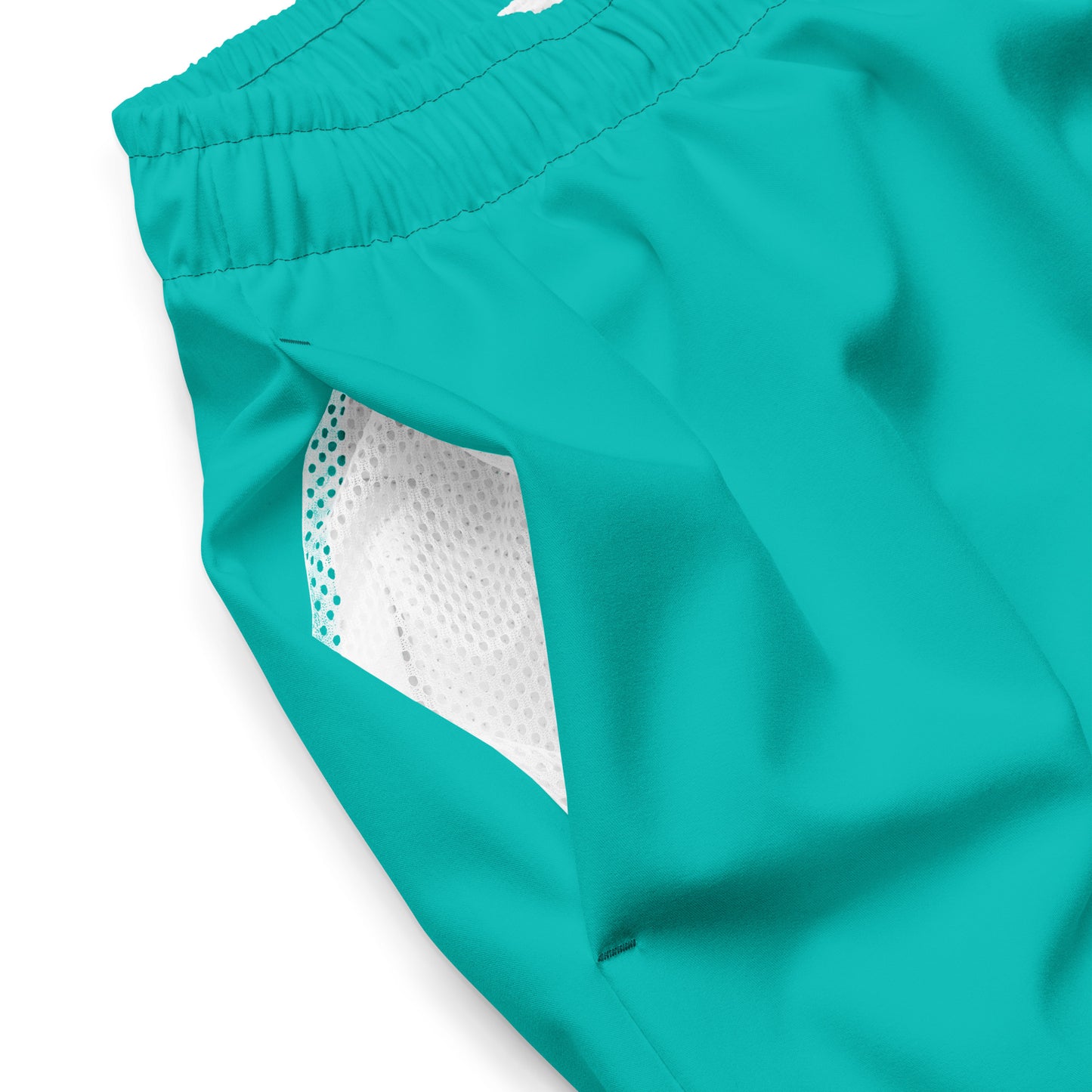 Men's Recycled Swim Trunks AQUA | Summer Collection Eco-Friendly Swimwear