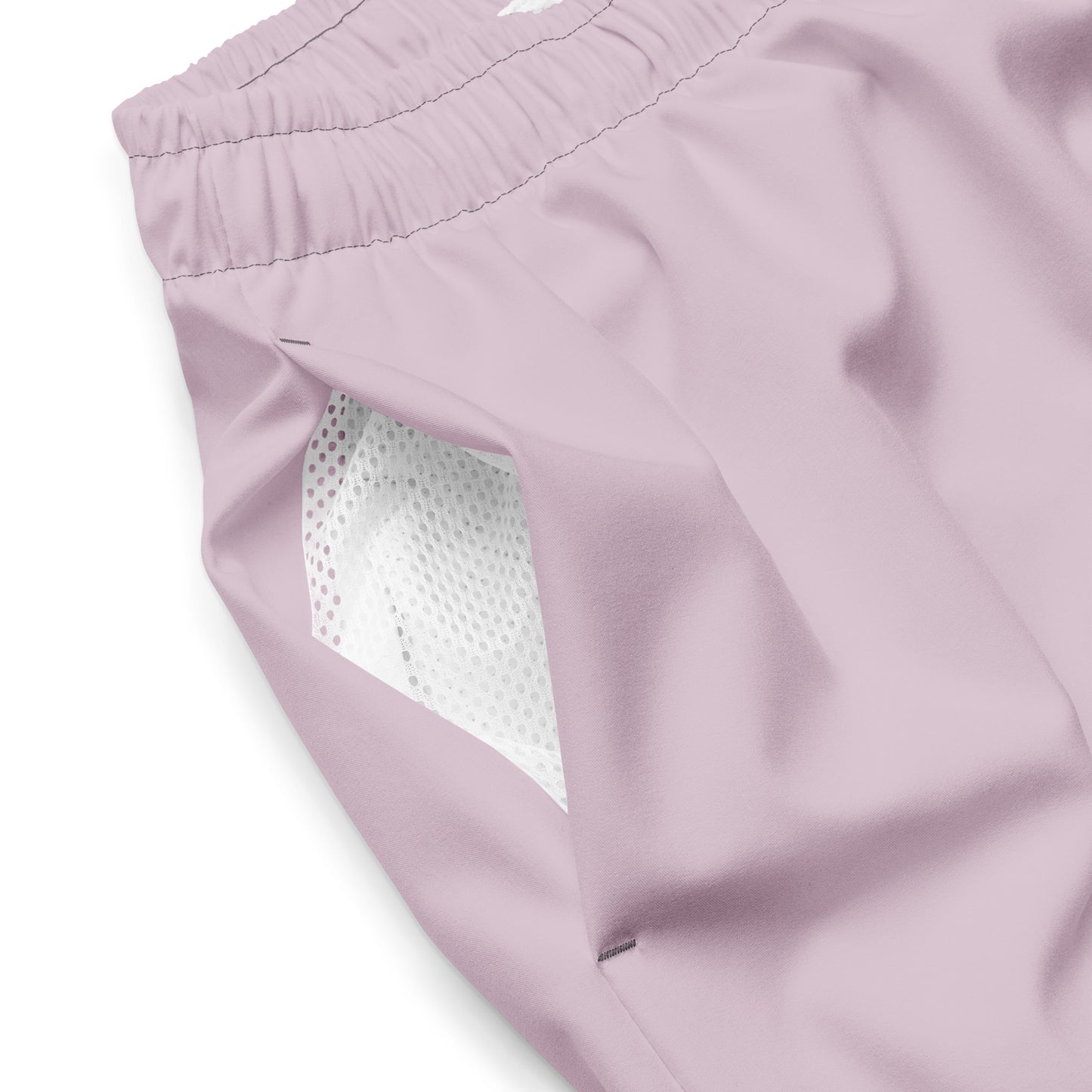 Eco-Friendly Recycled Swim Trunks Light Purple - Sustainable Beachwear