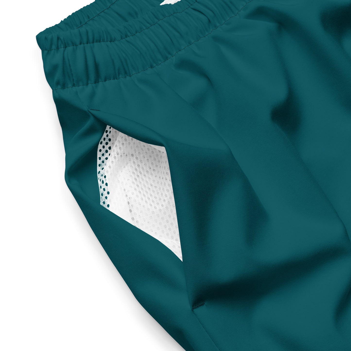 Eco-Friendly Recycled Swim Trunks Fake Green - Performance Swimwear