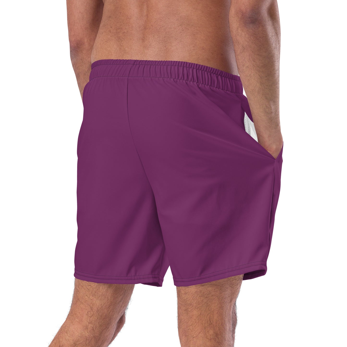 Men's Recycled Swim Trunks Pure Purple | Summer Collection Eco-Friendly Swimwear