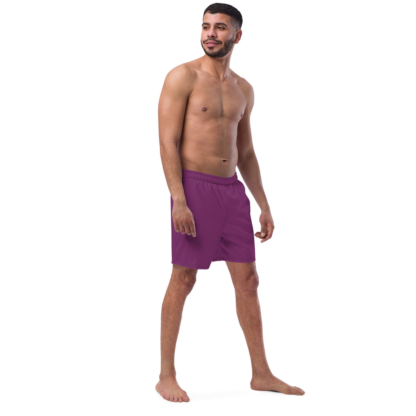 Men's Recycled Swim Trunks Pure Purple | Summer Collection Eco-Friendly Swimwear