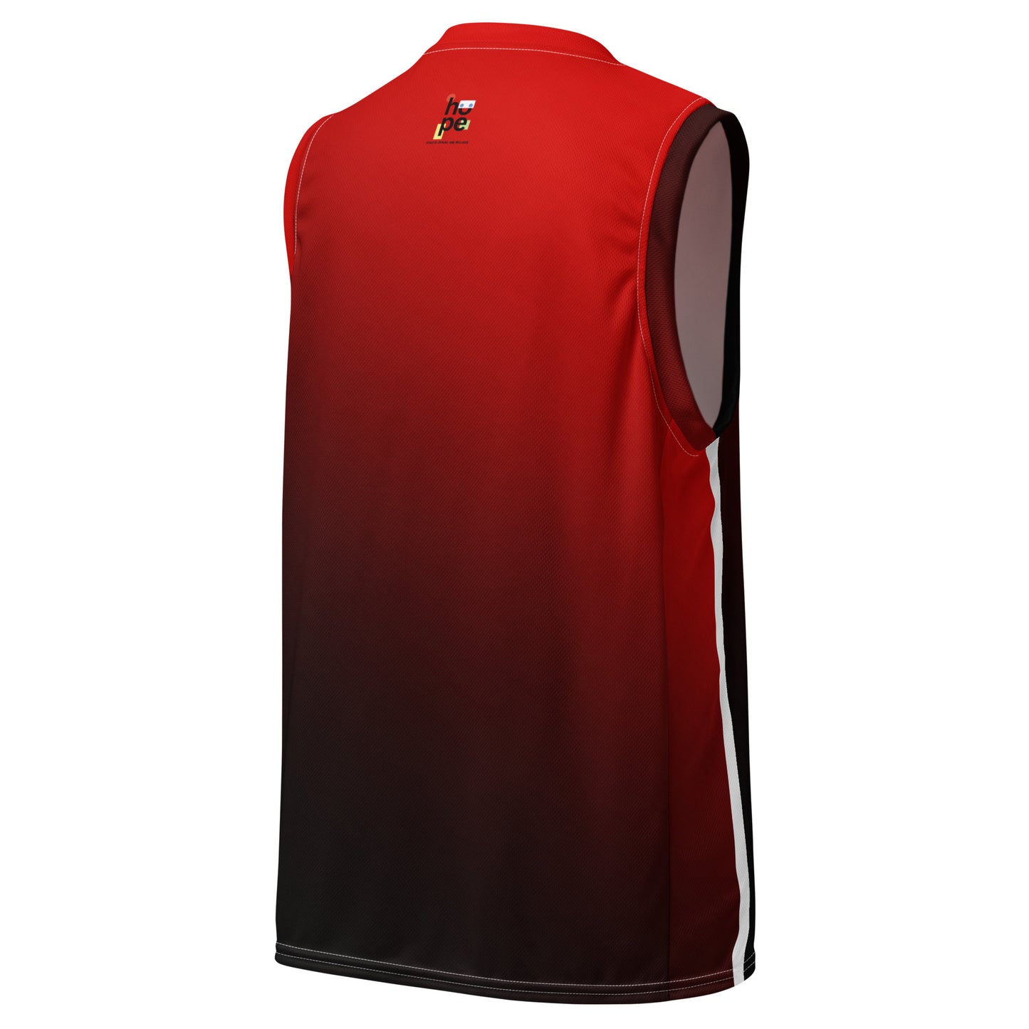 Men's Basketball Jersey Red & Black Summer Collection | Recycled Jerseys