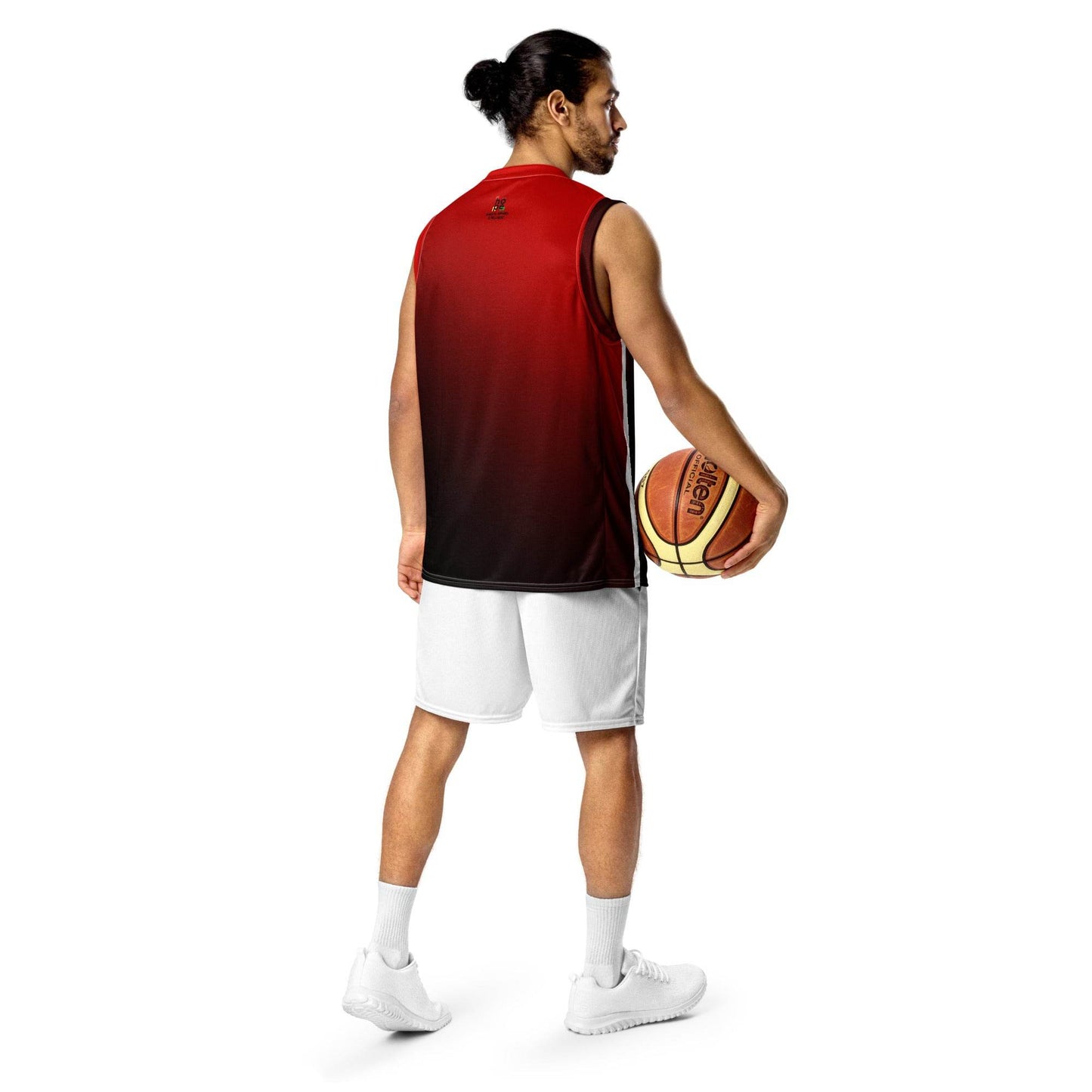 Men's Eco-Friendly Basketball Jersey for Sustainable Performance -