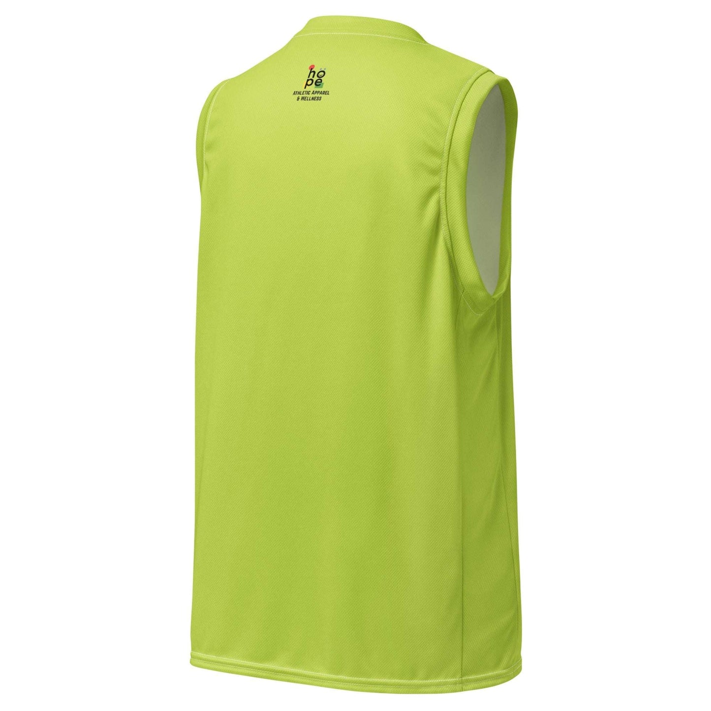 Men's Recycled Basketball Jersey- Play Hard -