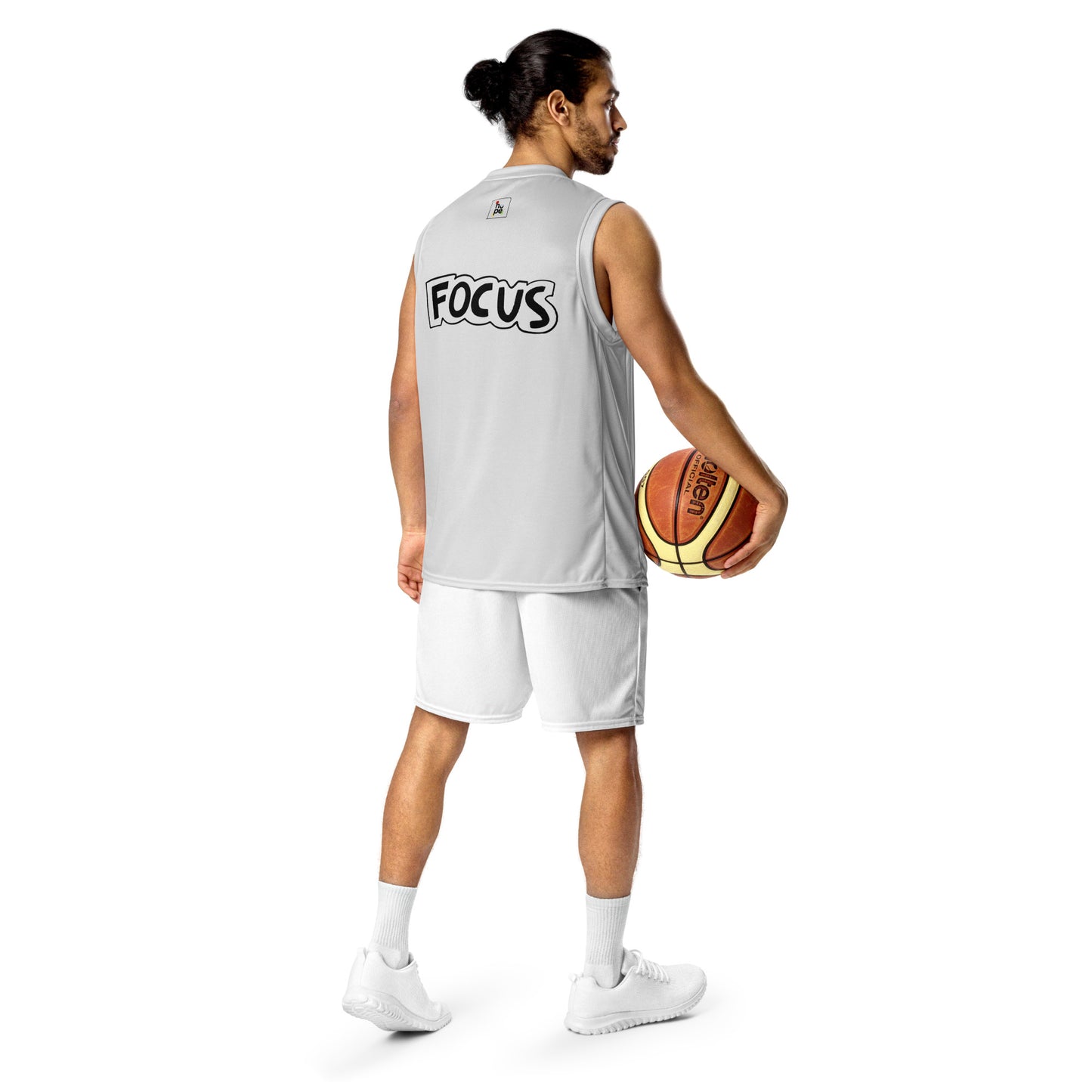 Men's Recycled Basketball Jersey- Focus -
