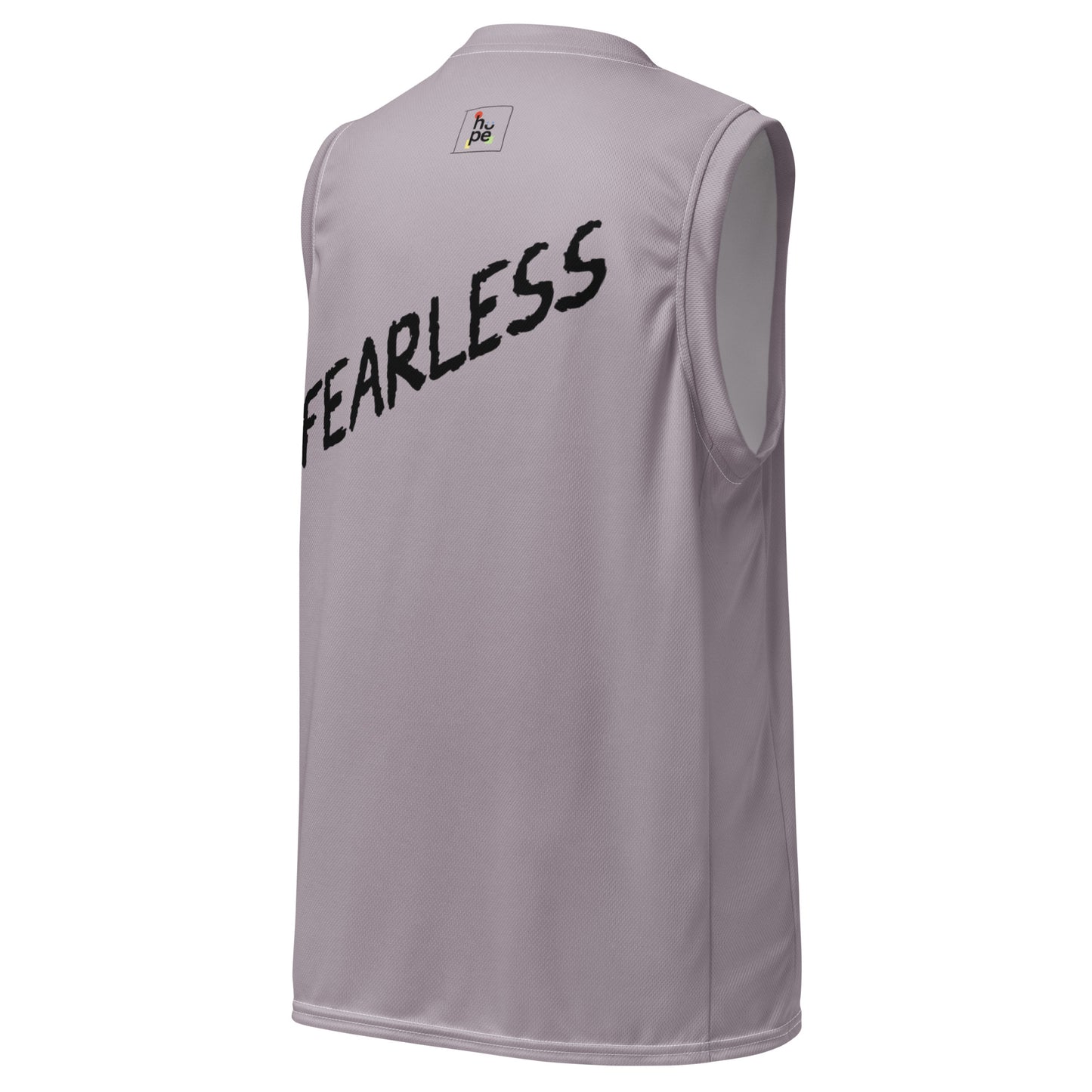 Men's Recycled Basketball Jersey - Fearless & Eco-Friendly Performance -