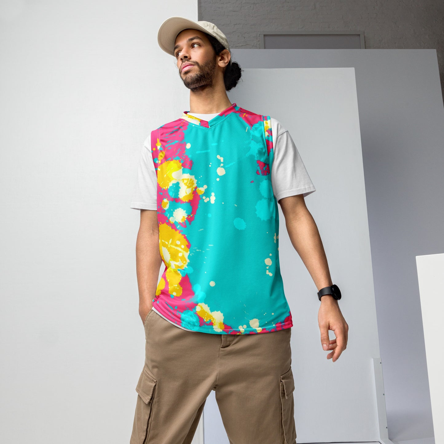 Men's Basketball Jersey Recycled Limited Edition Splash | Unique Design