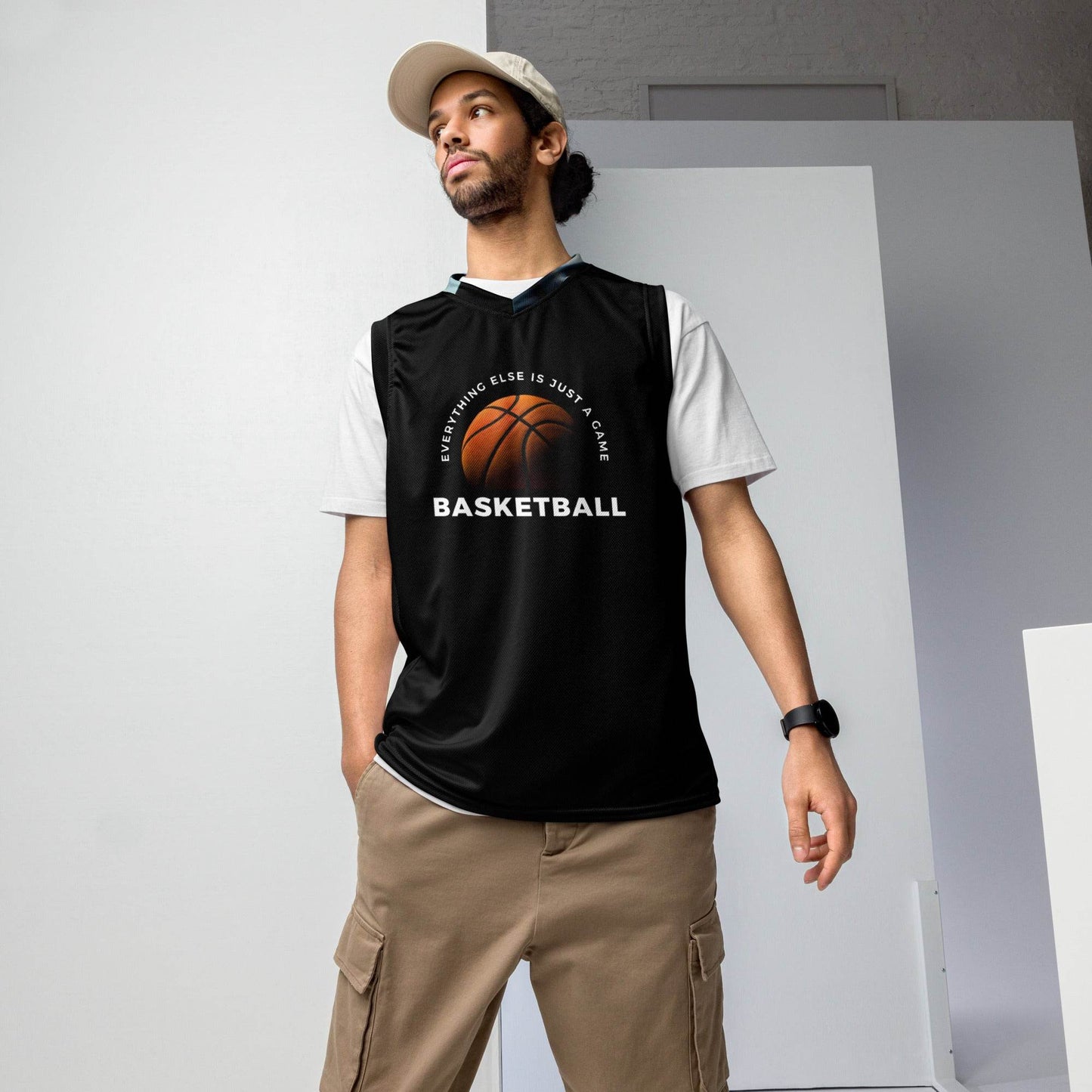 Men's Recycled basketball jersey - HOPE Athlete Apparel & Wellness