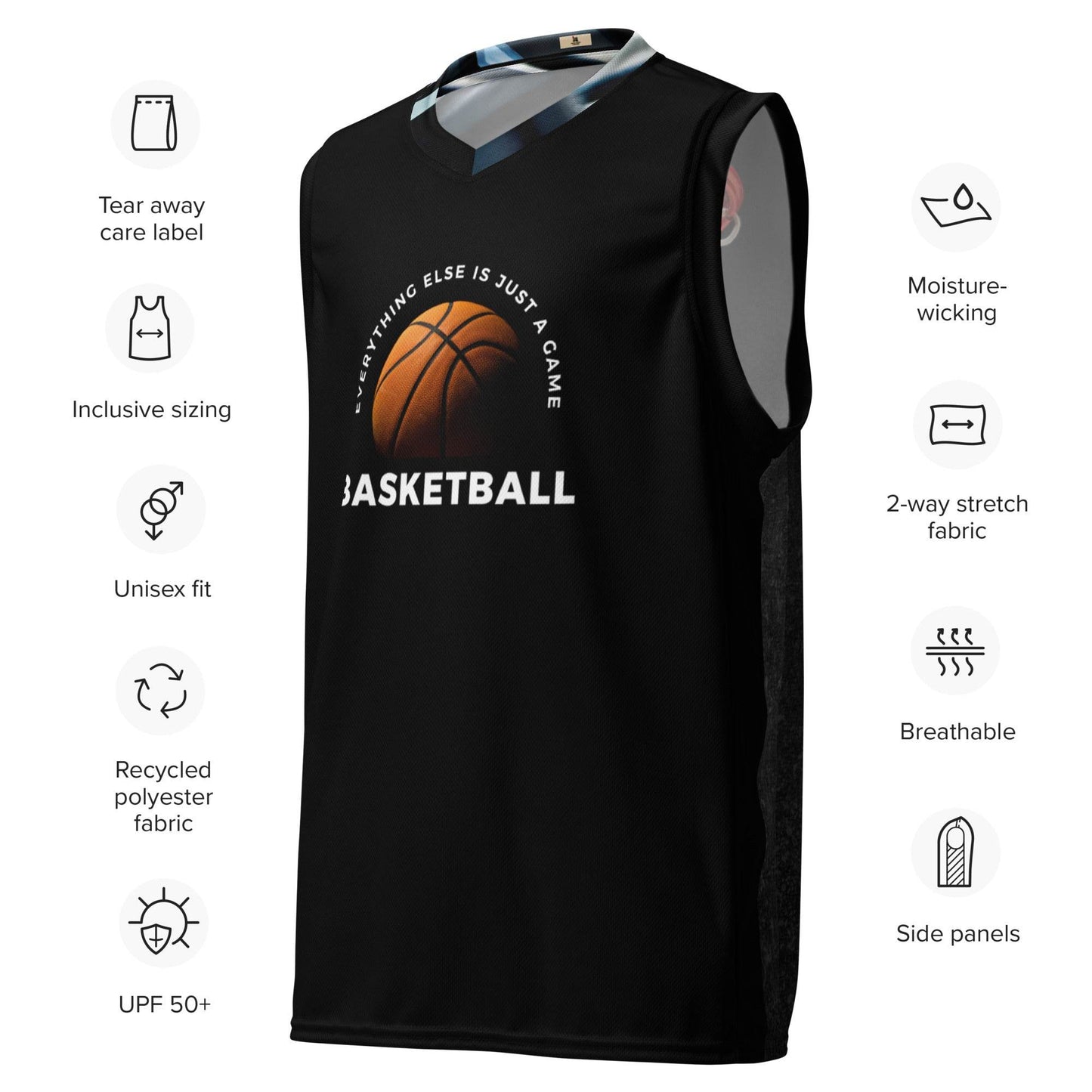 Men's Recycled basketball jersey - HOPE Athlete Apparel & Wellness