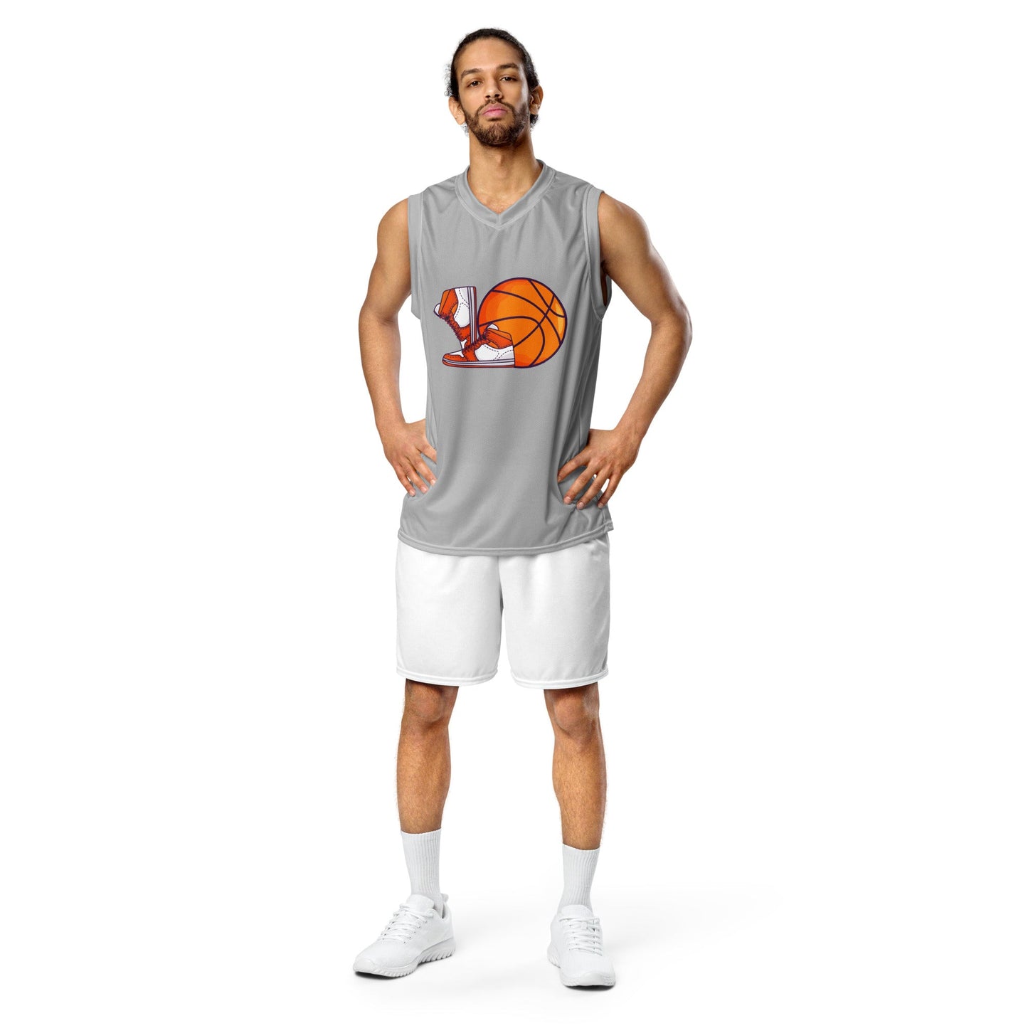Men's Recycled Basketball Jersey for Eco-Friendly Athletes -