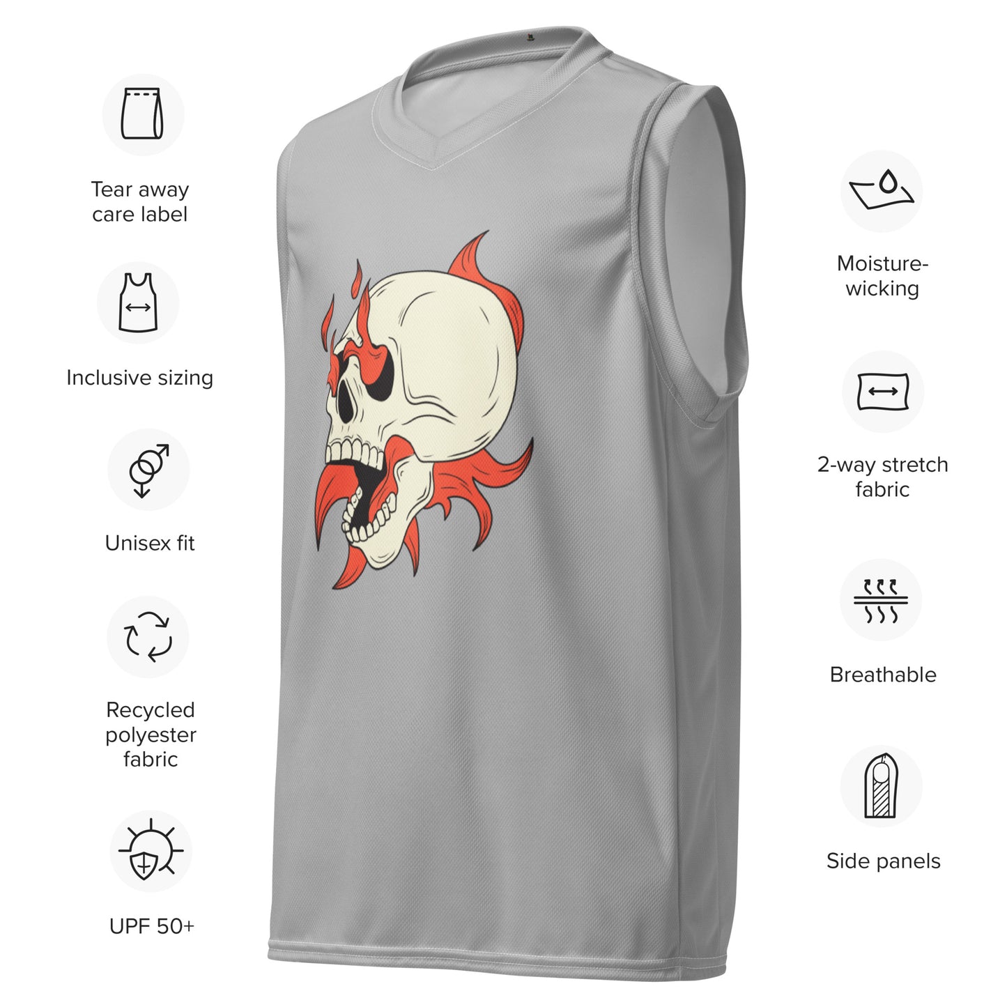Men's Recycled Basketball Jersey - Strength and Sustainability -